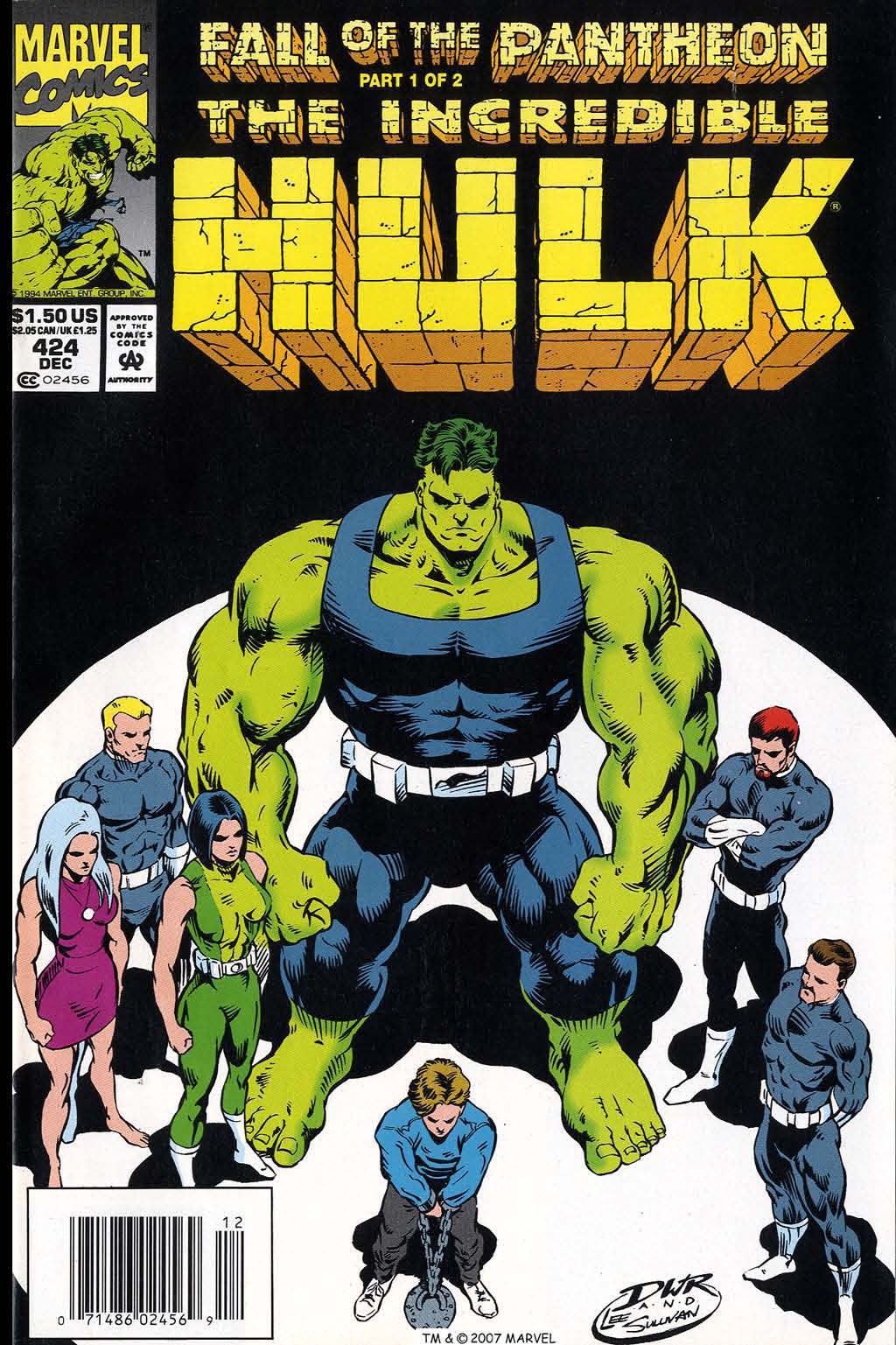 Read online The Incredible Hulk (1968) comic -  Issue #424 - 1