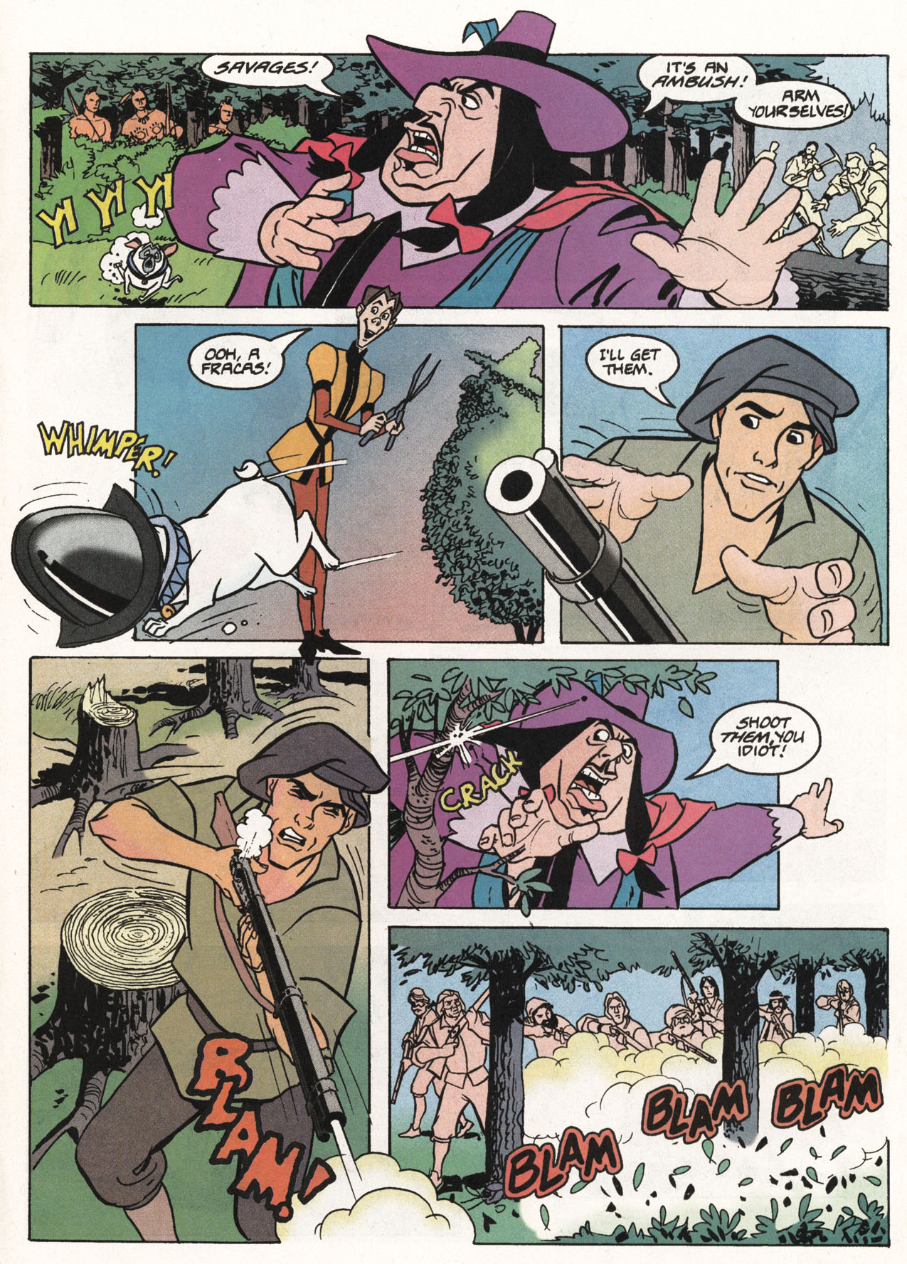 Read online Disney's Pocahontas comic -  Issue #1 - 25