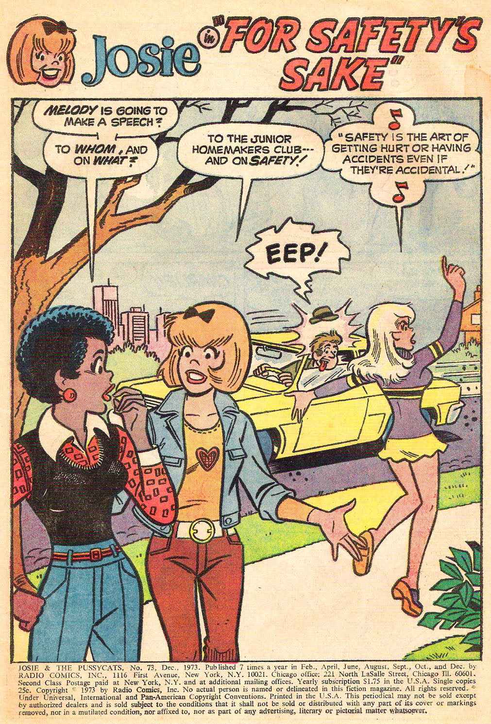 Read online She's Josie comic -  Issue #73 - 3