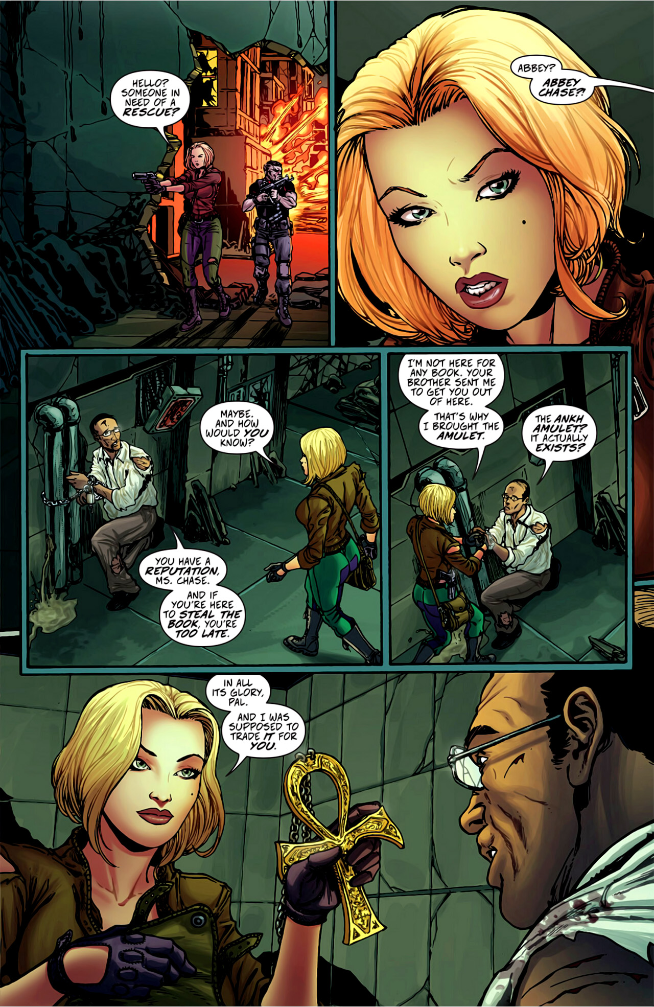 Read online Danger Girl and the Army of Darkness comic -  Issue #1 - 18