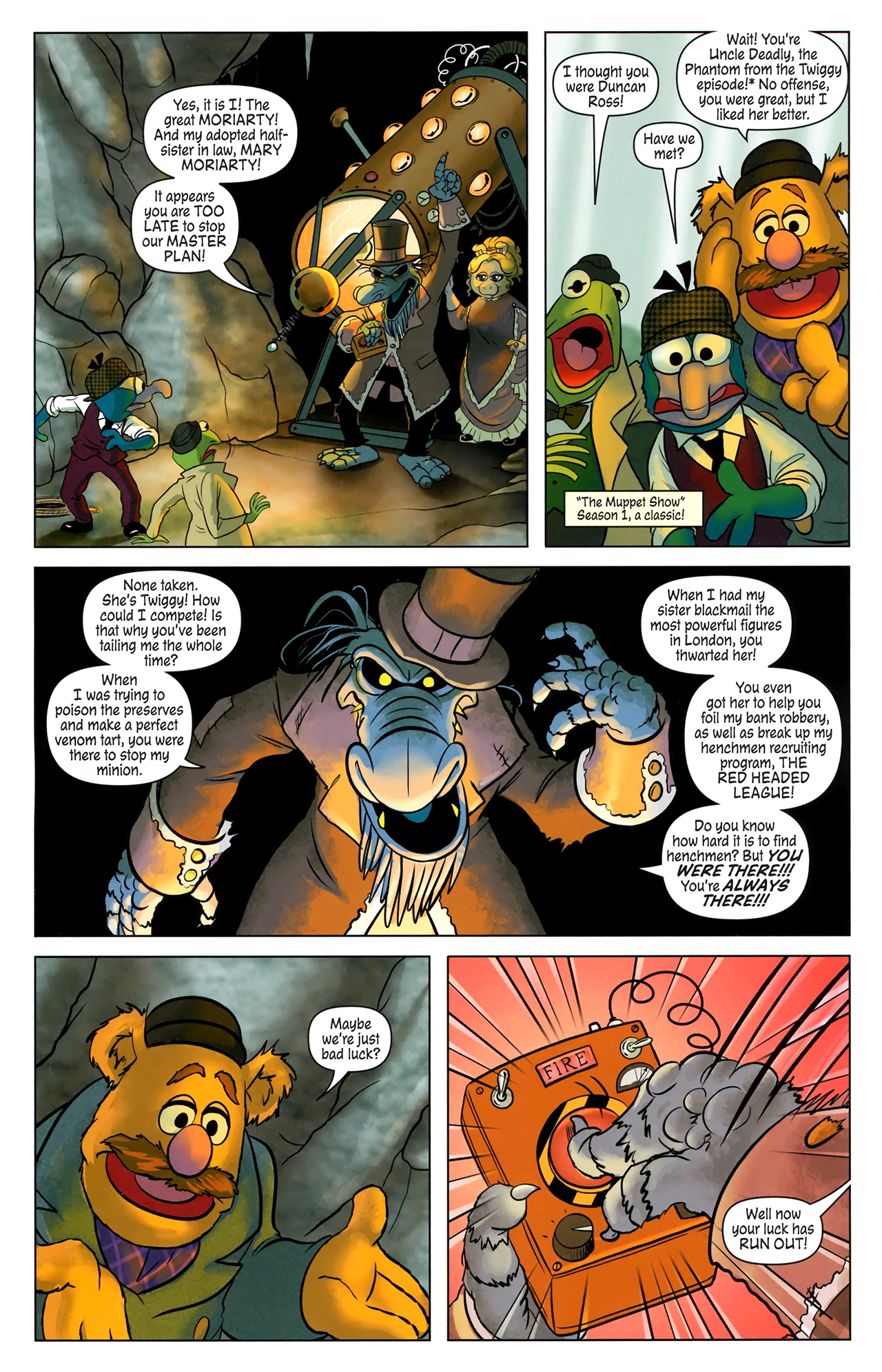 Read online Muppet Sherlock Holmes comic -  Issue #4 - 22