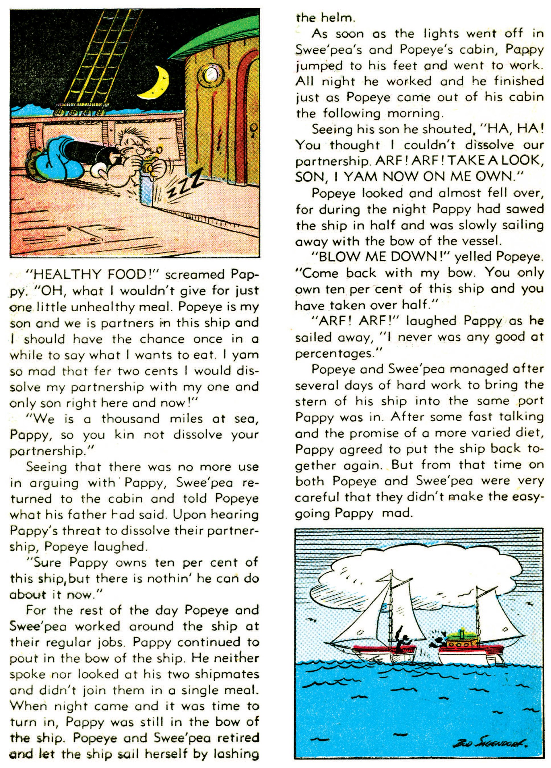 Read online Classic Popeye comic -  Issue #14 - 44