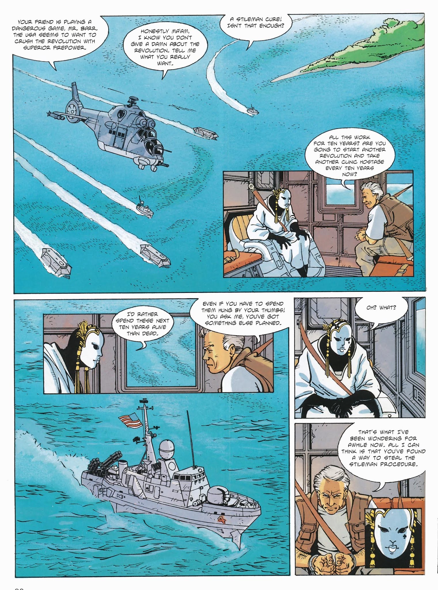 Read online Dallas Barr comic -  Issue #1 - 32