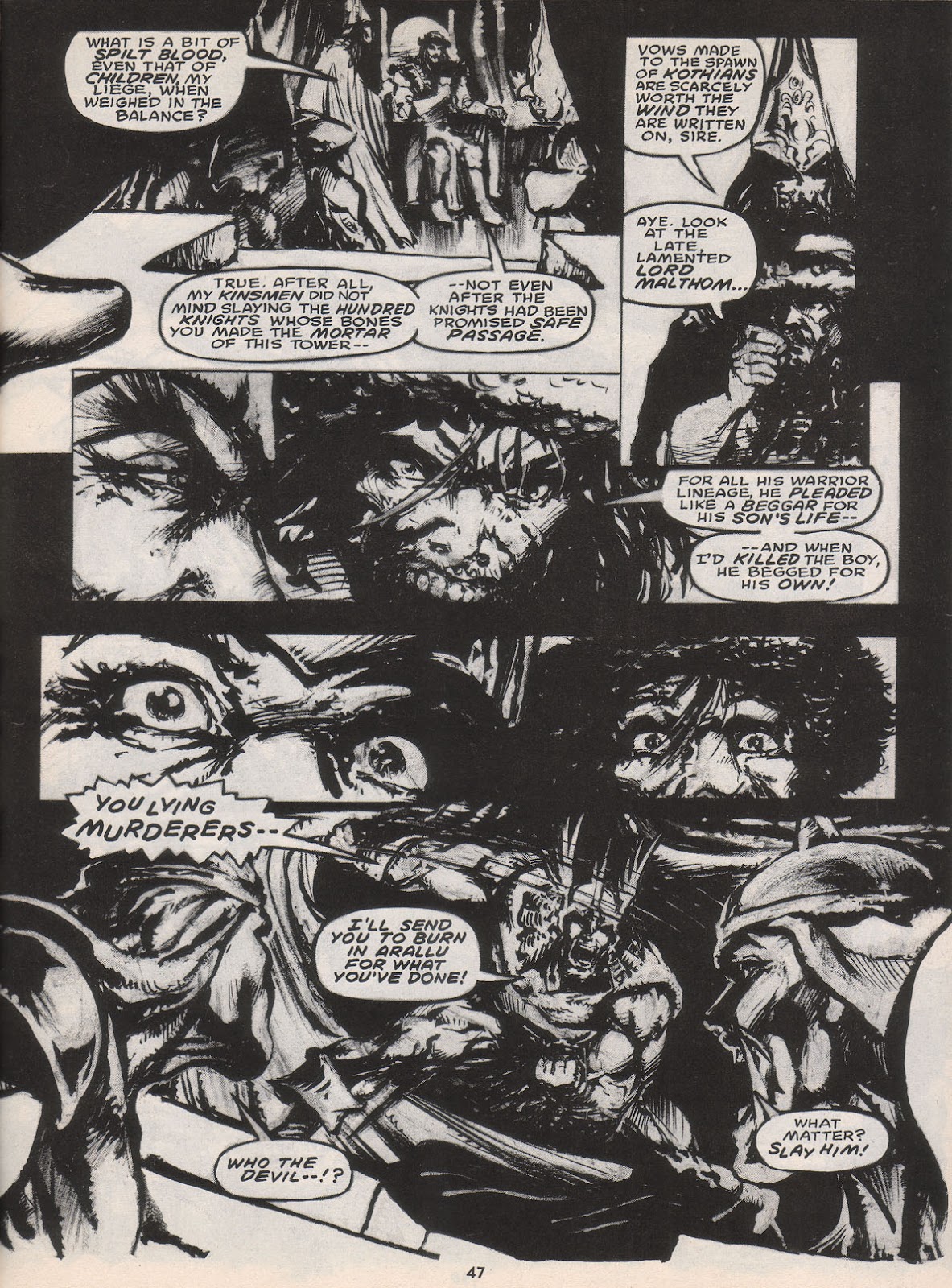 The Savage Sword Of Conan issue 222 - Page 48