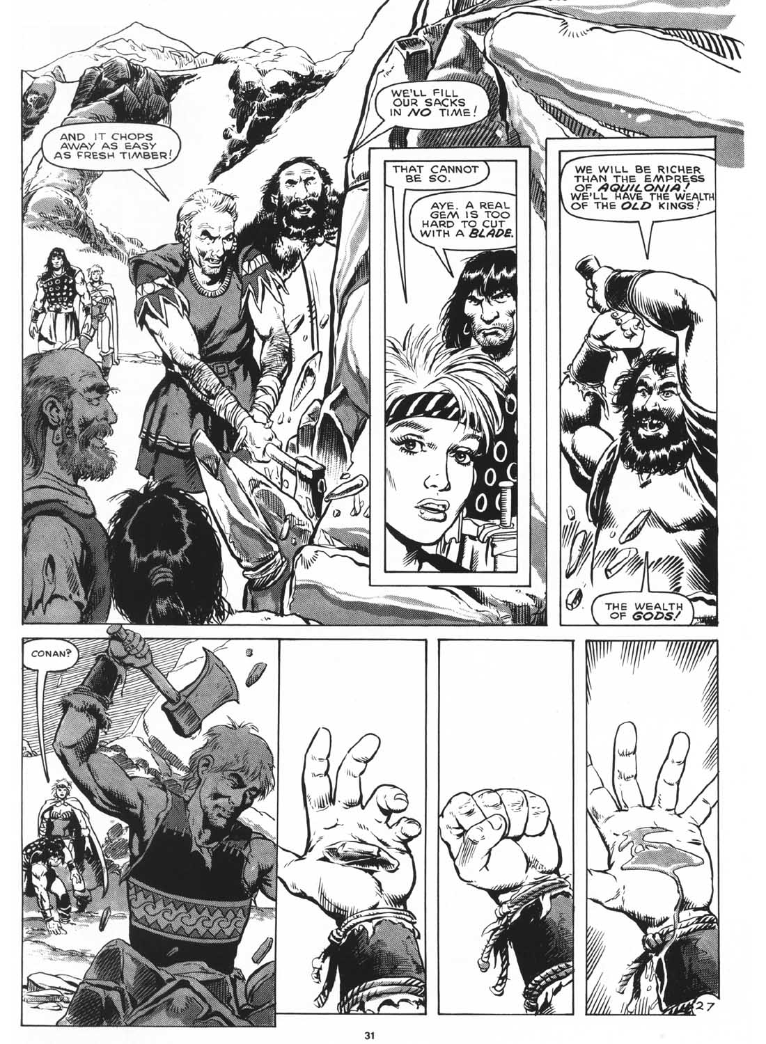 Read online The Savage Sword Of Conan comic -  Issue #170 - 33