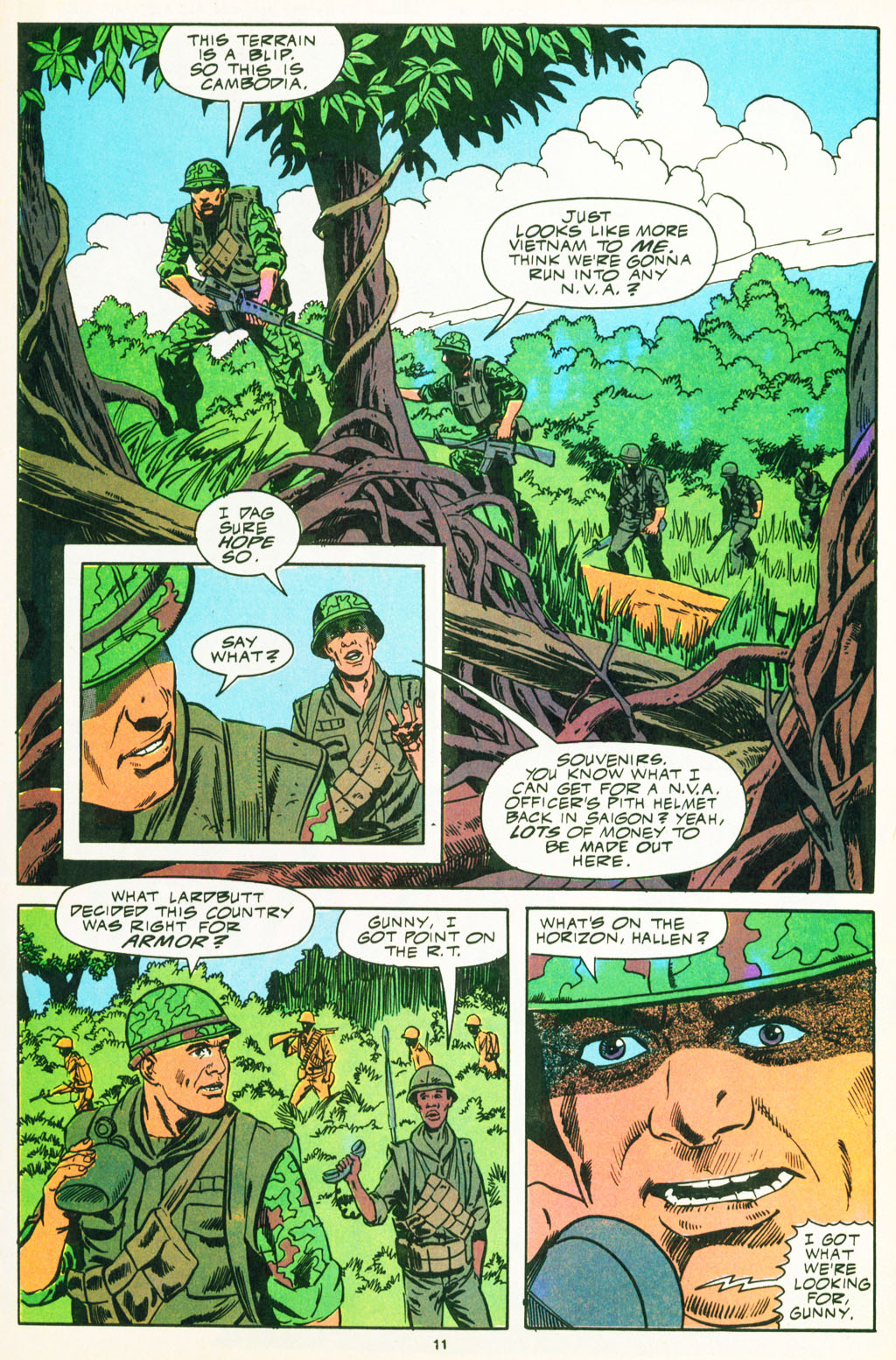 Read online The 'Nam comic -  Issue #46 - 9