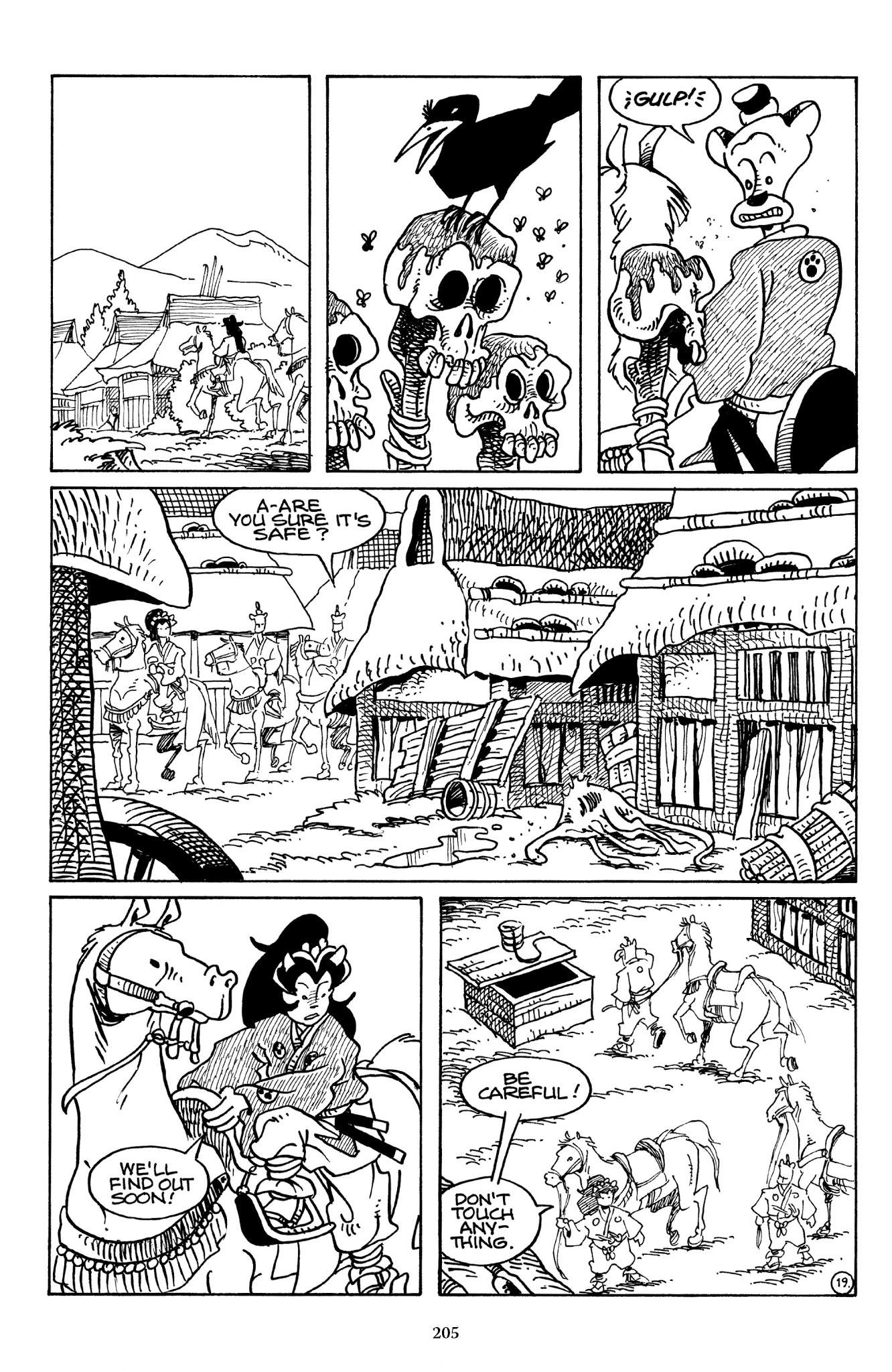 Read online The Usagi Yojimbo Saga comic -  Issue # TPB 5 - 202