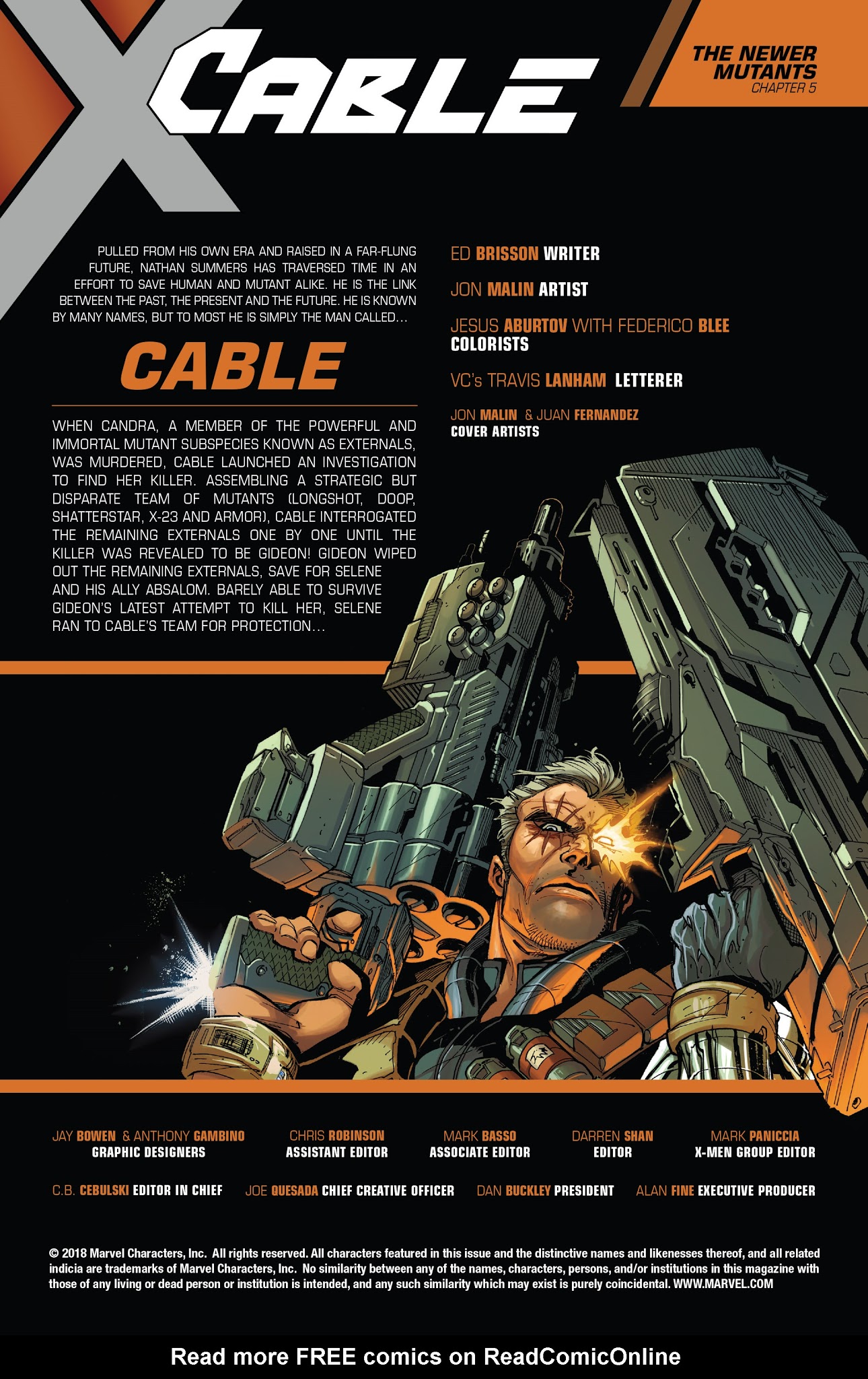 Read online Cable (2017) comic -  Issue #154 - 2