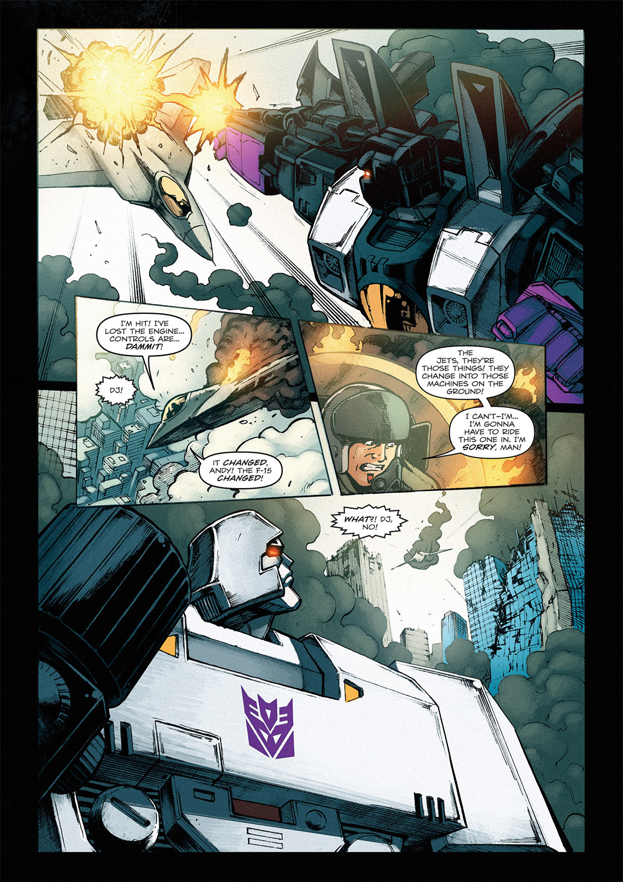 Read online The Transformers: All Hail Megatron comic -  Issue #1 - 22