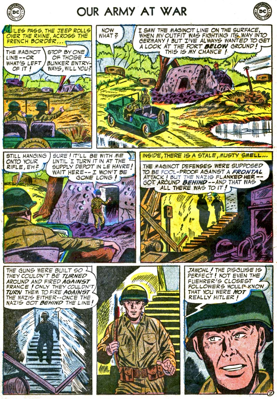 Read online Our Army at War (1952) comic -  Issue #27 - 22