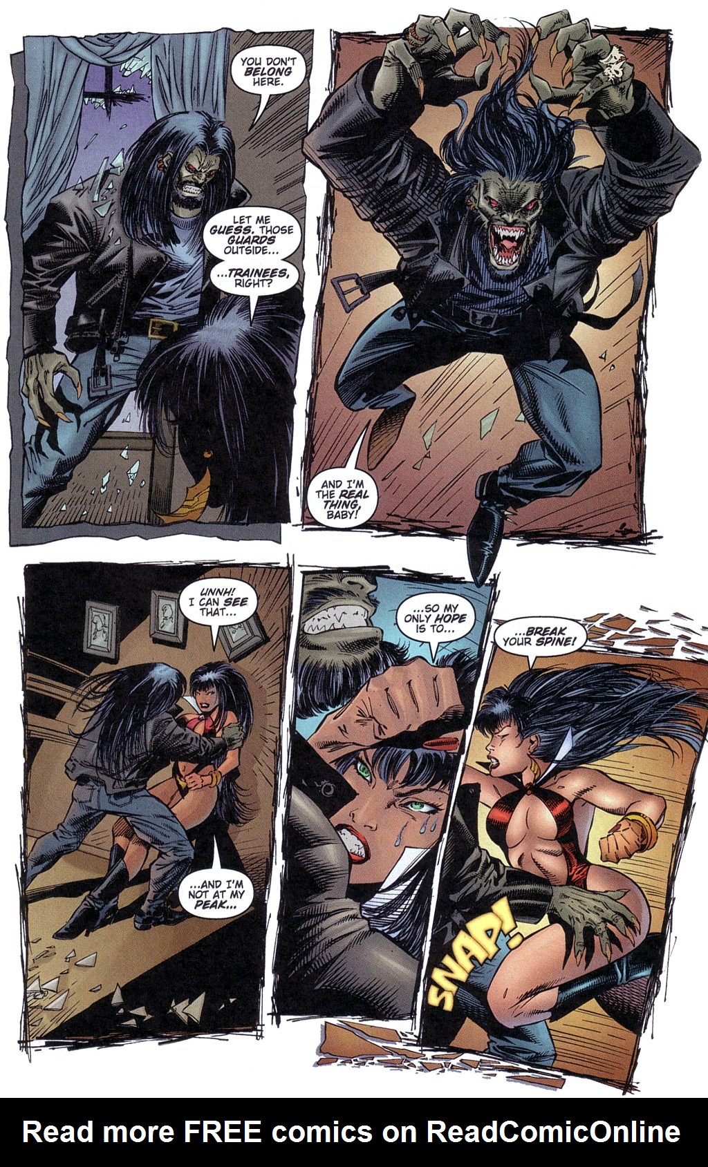 Read online Wetworks/Vampirella comic -  Issue # Full - 7