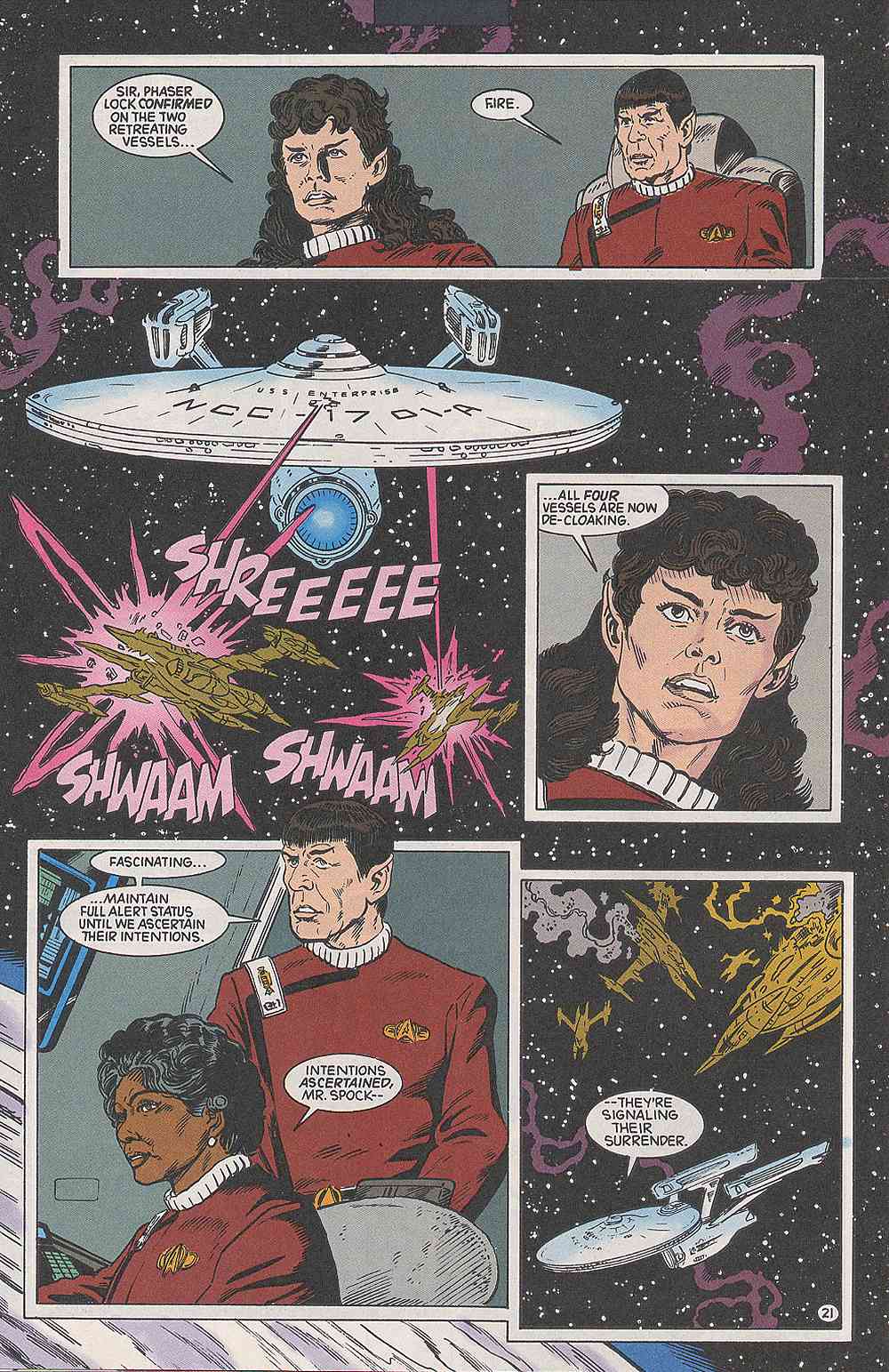 Read online Star Trek (1989) comic -  Issue #39 - 22