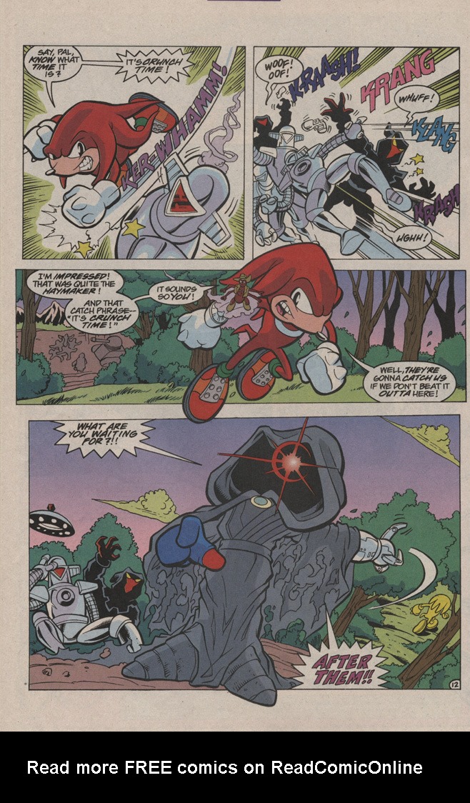 Read online Knuckles the Echidna comic -  Issue #1 - 20