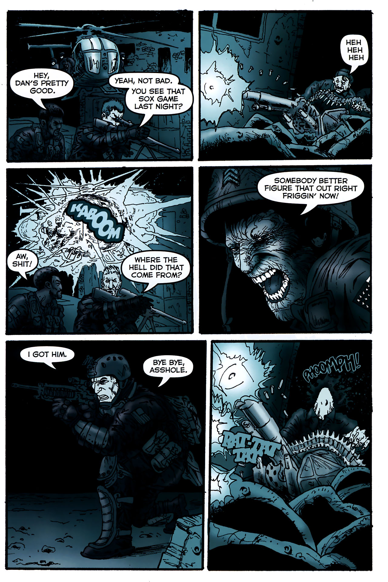 Read online Grunts comic -  Issue #3 - 9