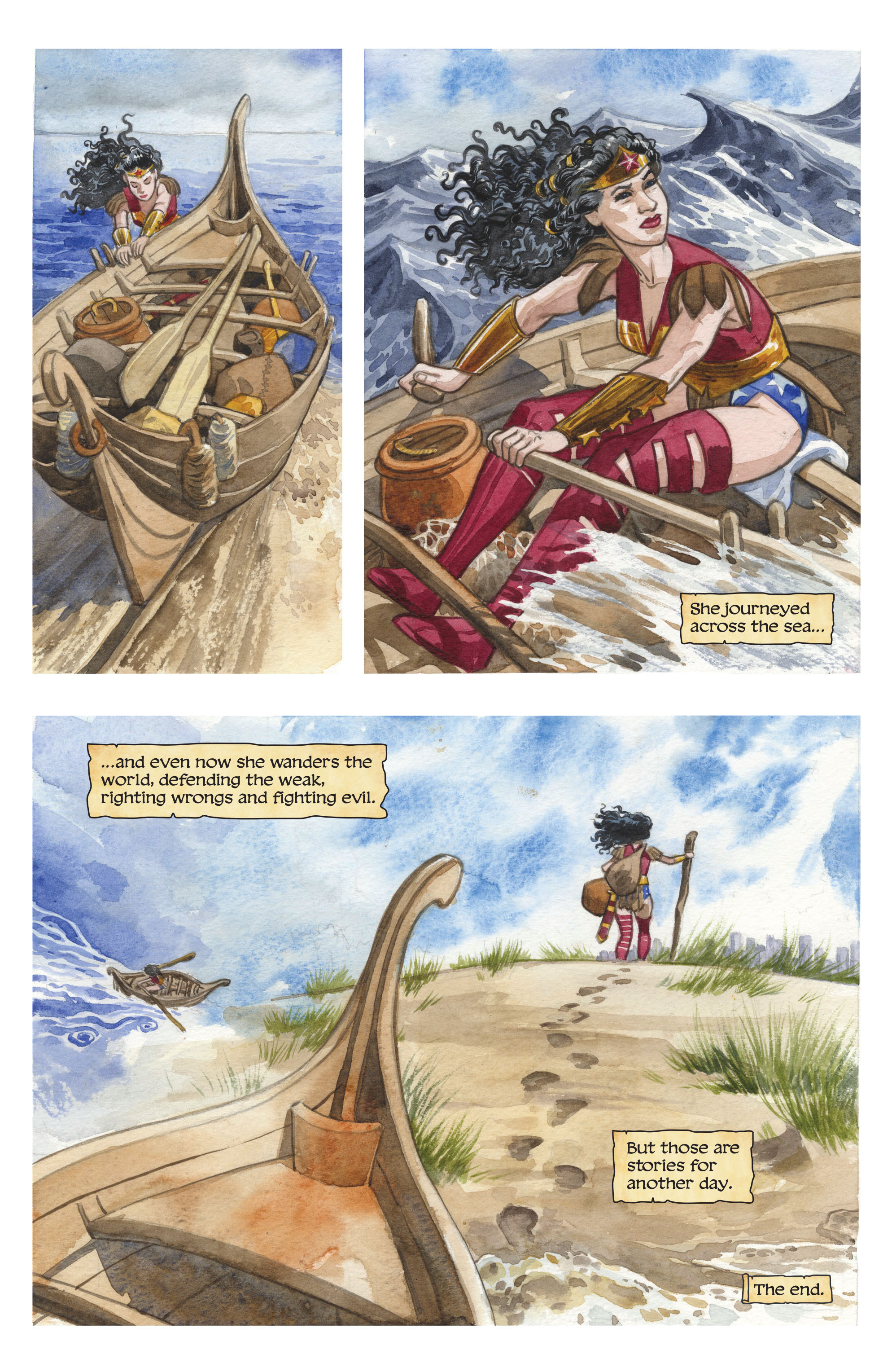 Read online Wonder Woman: The True Amazon comic -  Issue # Full - 126