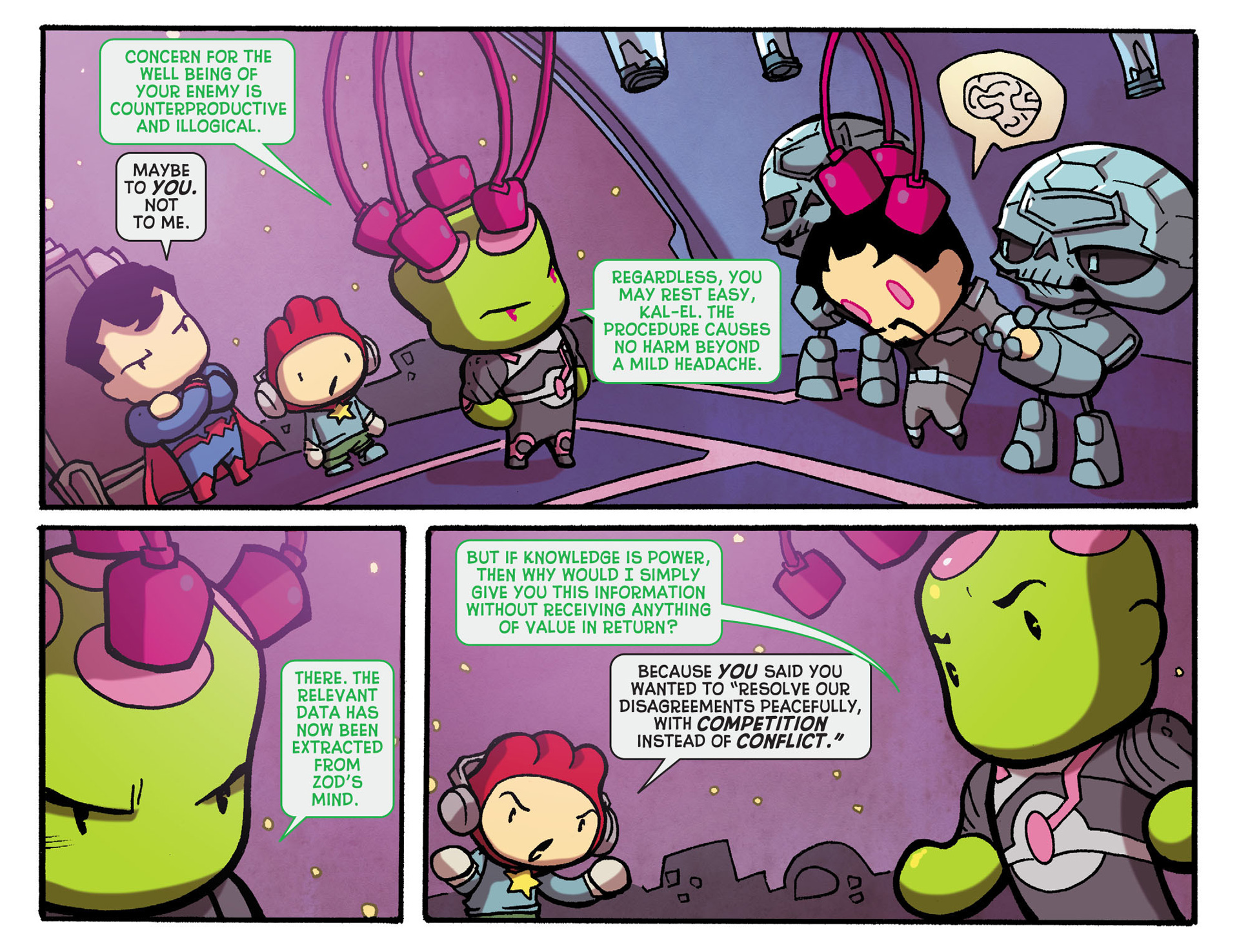 Read online Scribblenauts Unmasked: A Crisis of Imagination comic -  Issue #11 - 11