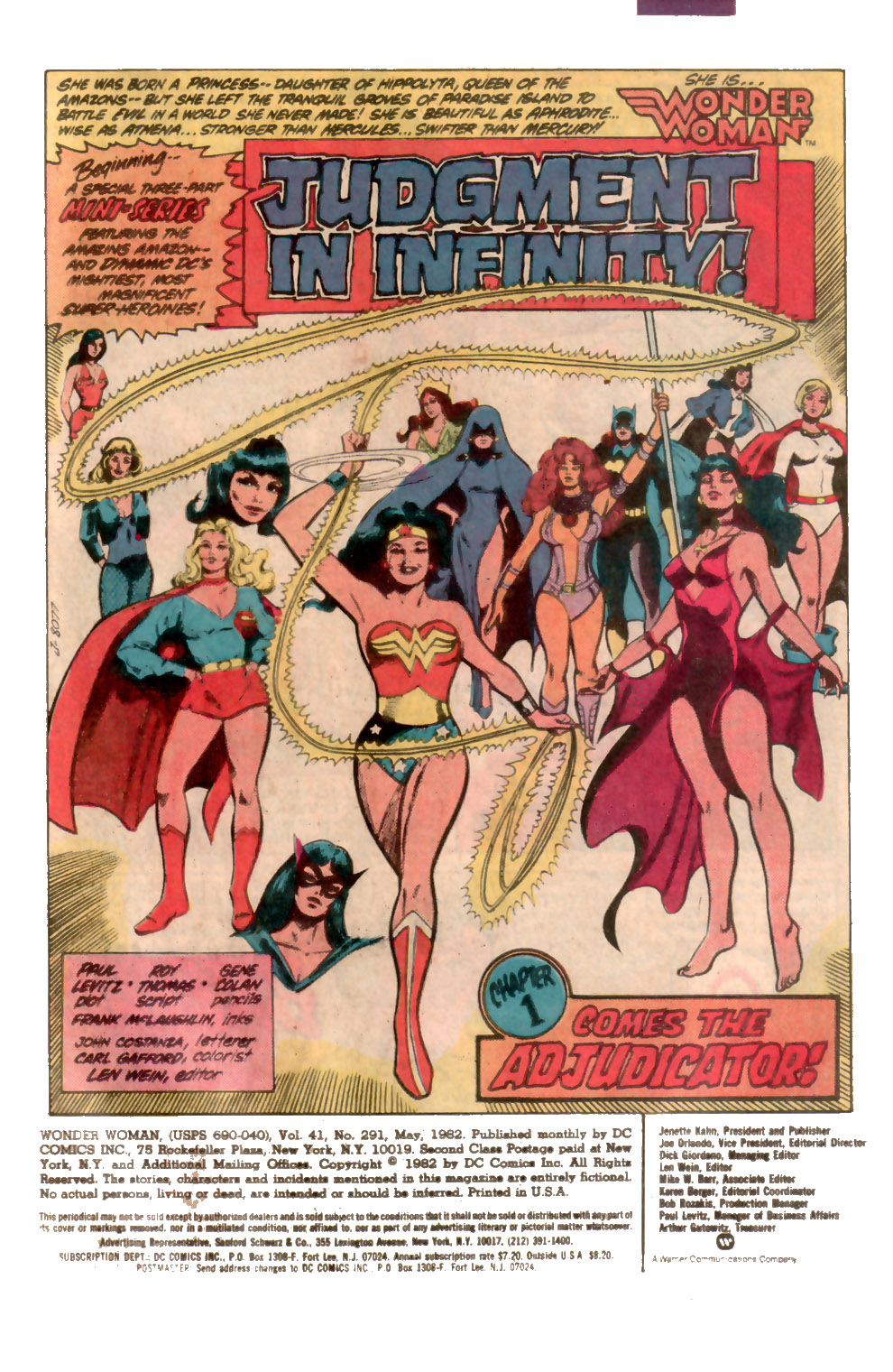 Read online Wonder Woman (1942) comic -  Issue #291 - 2