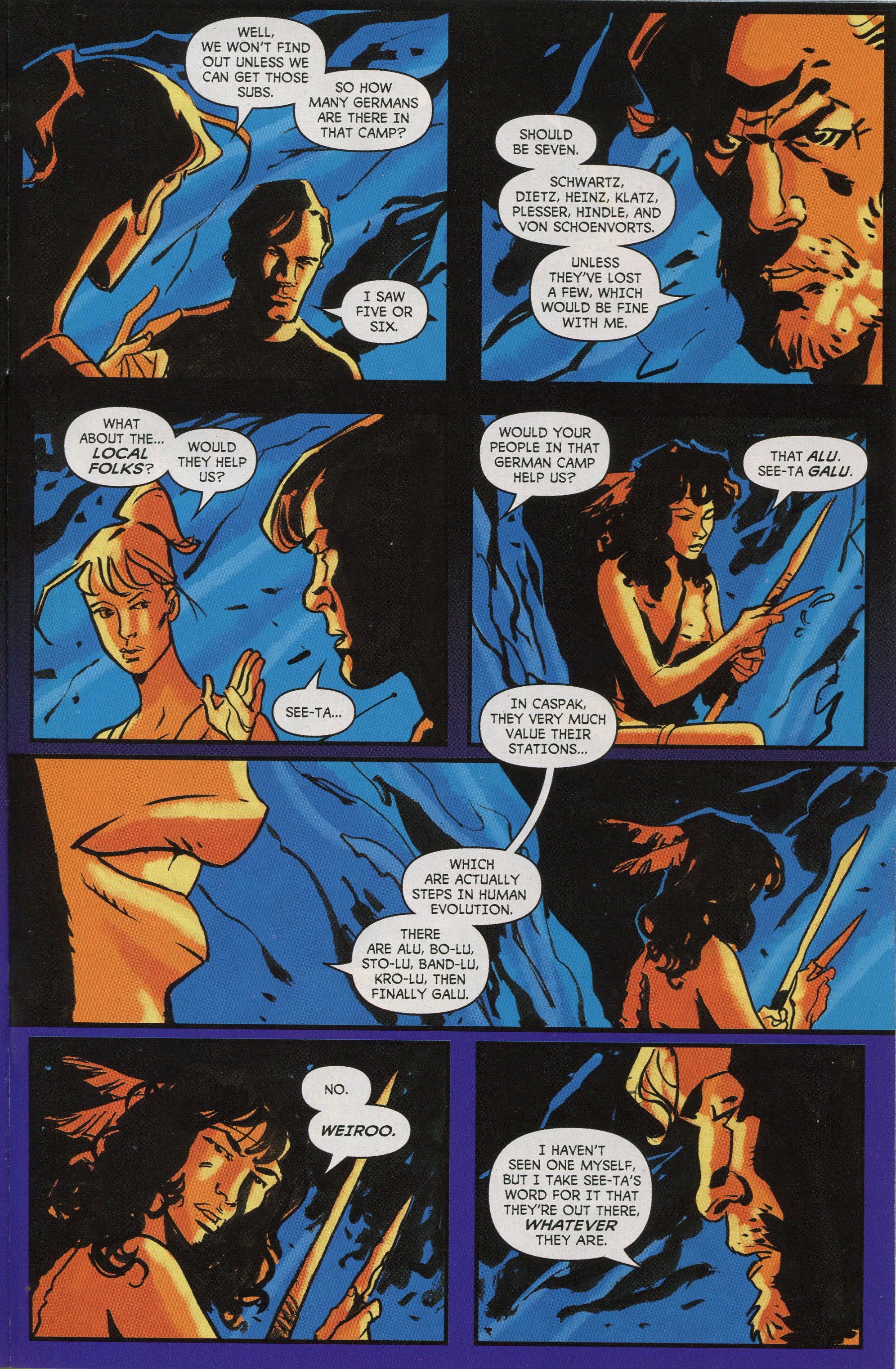 Read online Edgar Rice Burroughs The Land That Time Forgot comic -  Issue #3 - 15