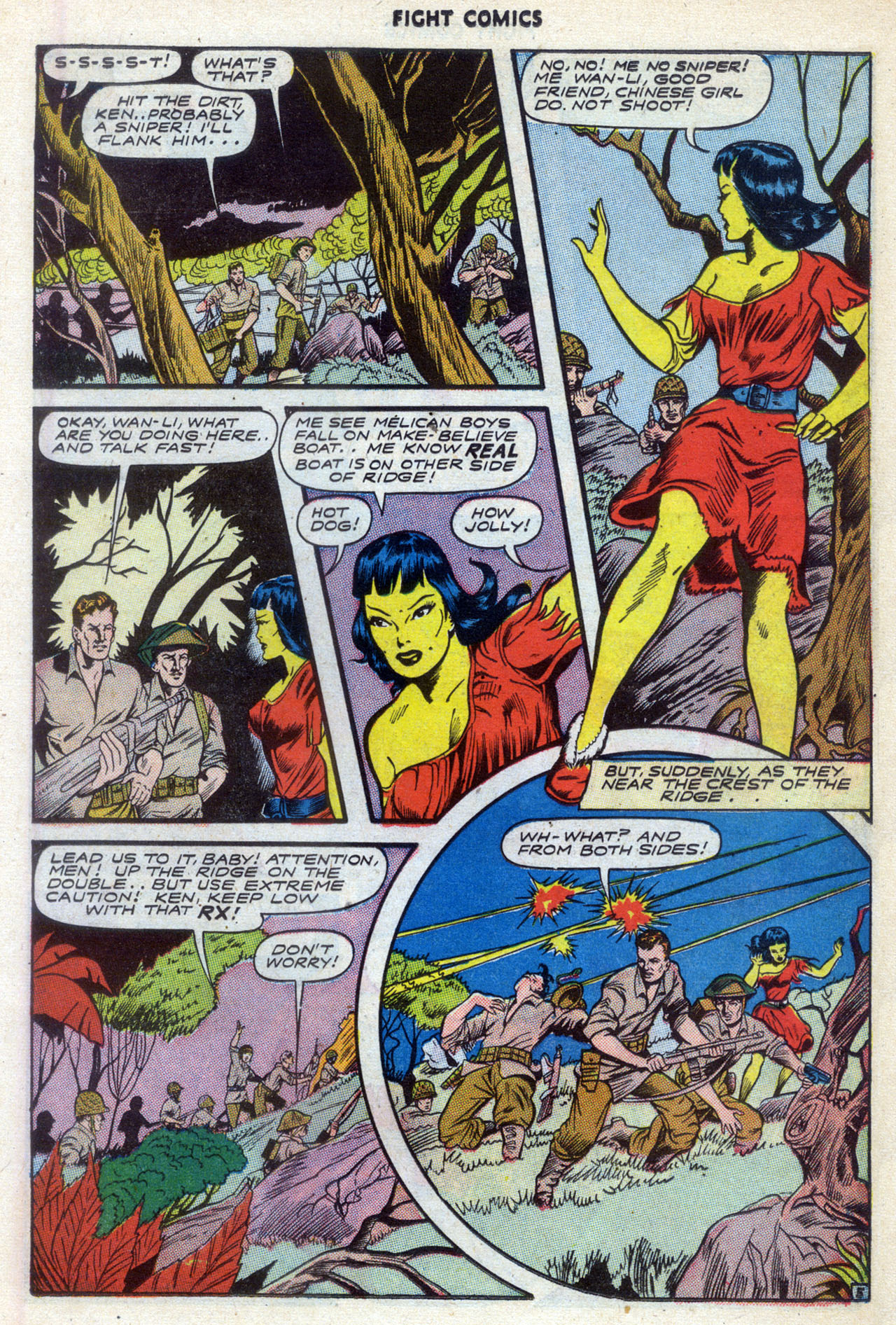 Read online Fight Comics comic -  Issue #39 - 17