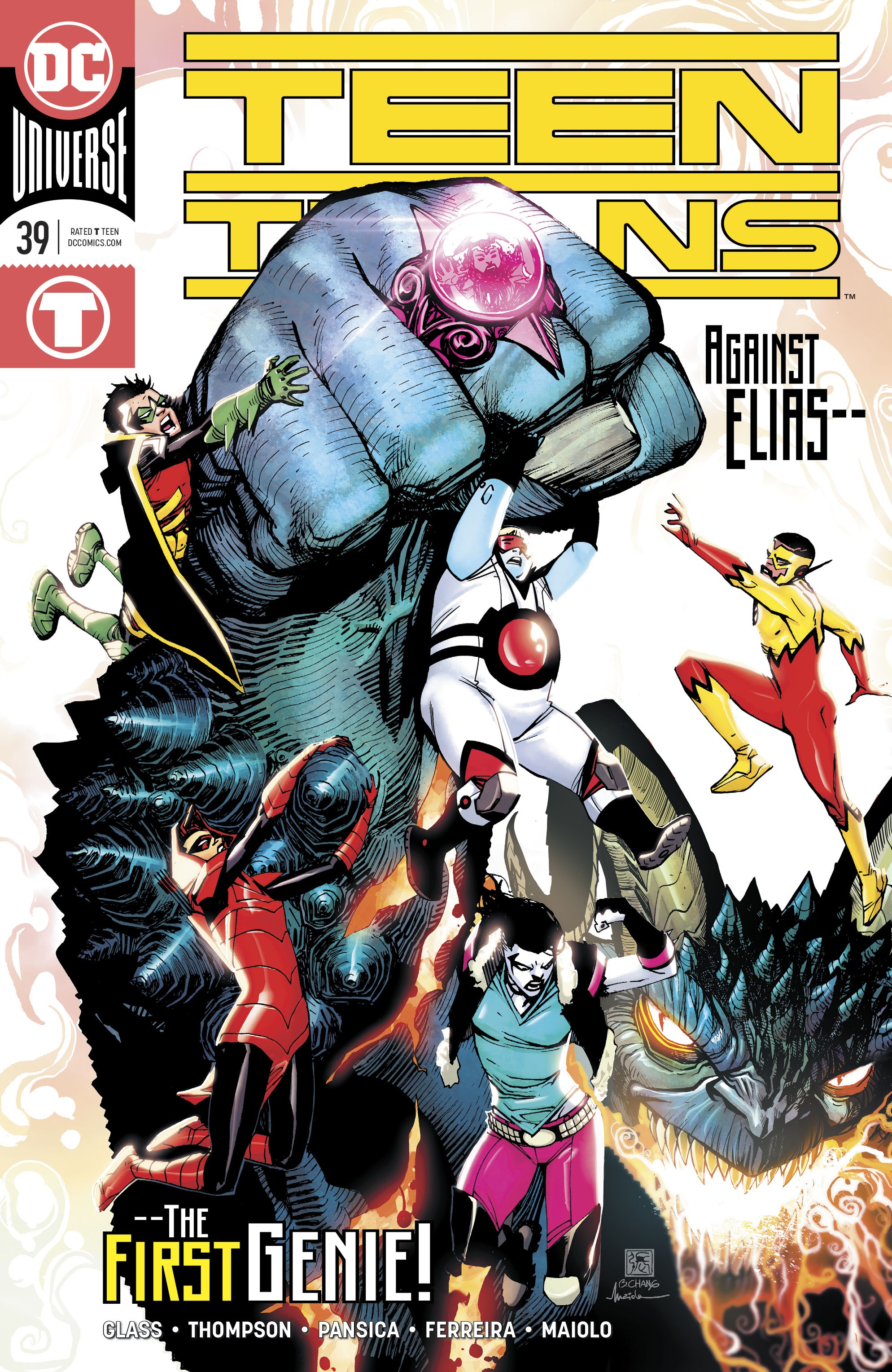 Read online Teen Titans (2016) comic -  Issue #39 - 1