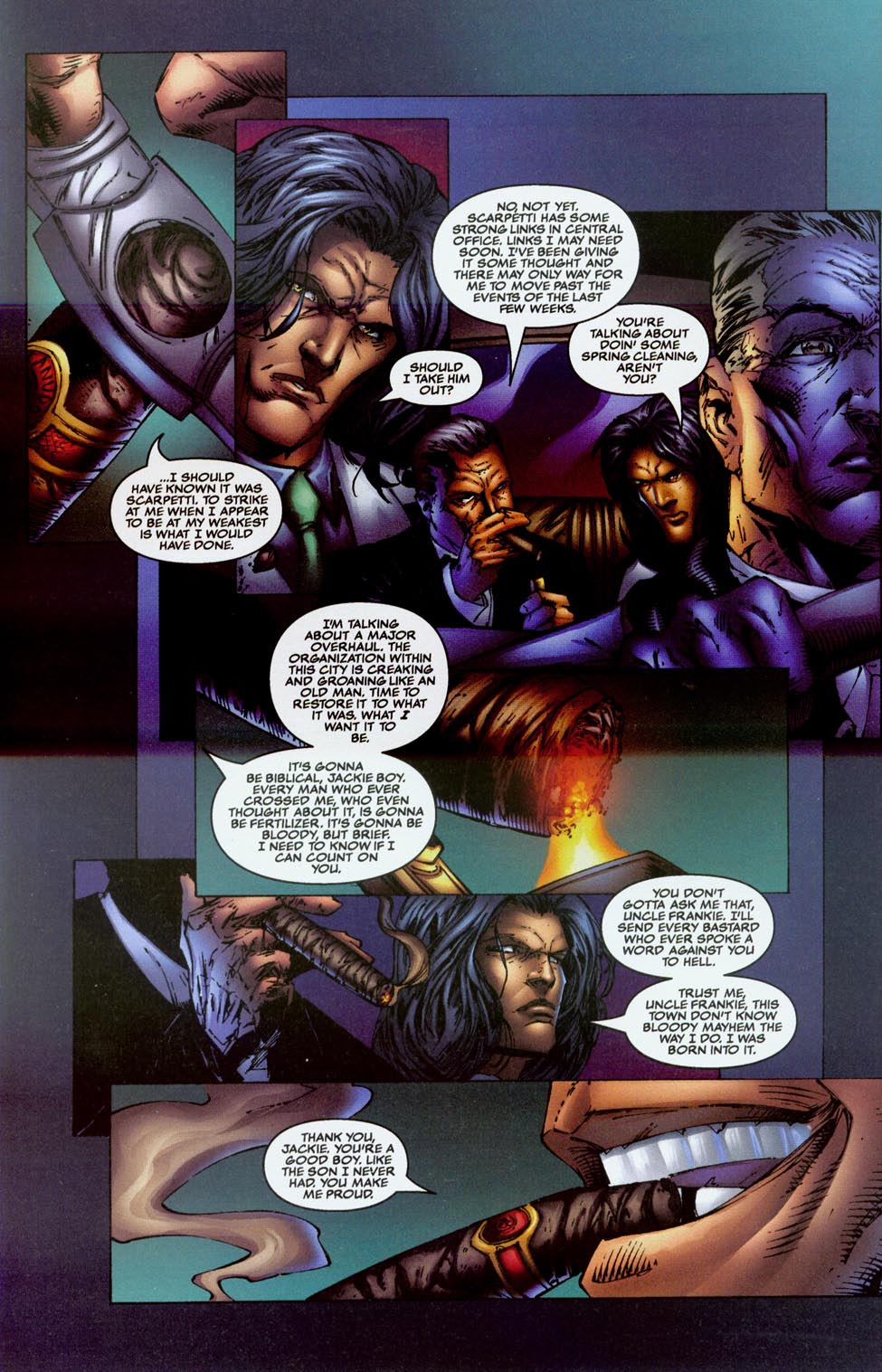 Read online The Darkness (1996) comic -  Issue #21 - 9