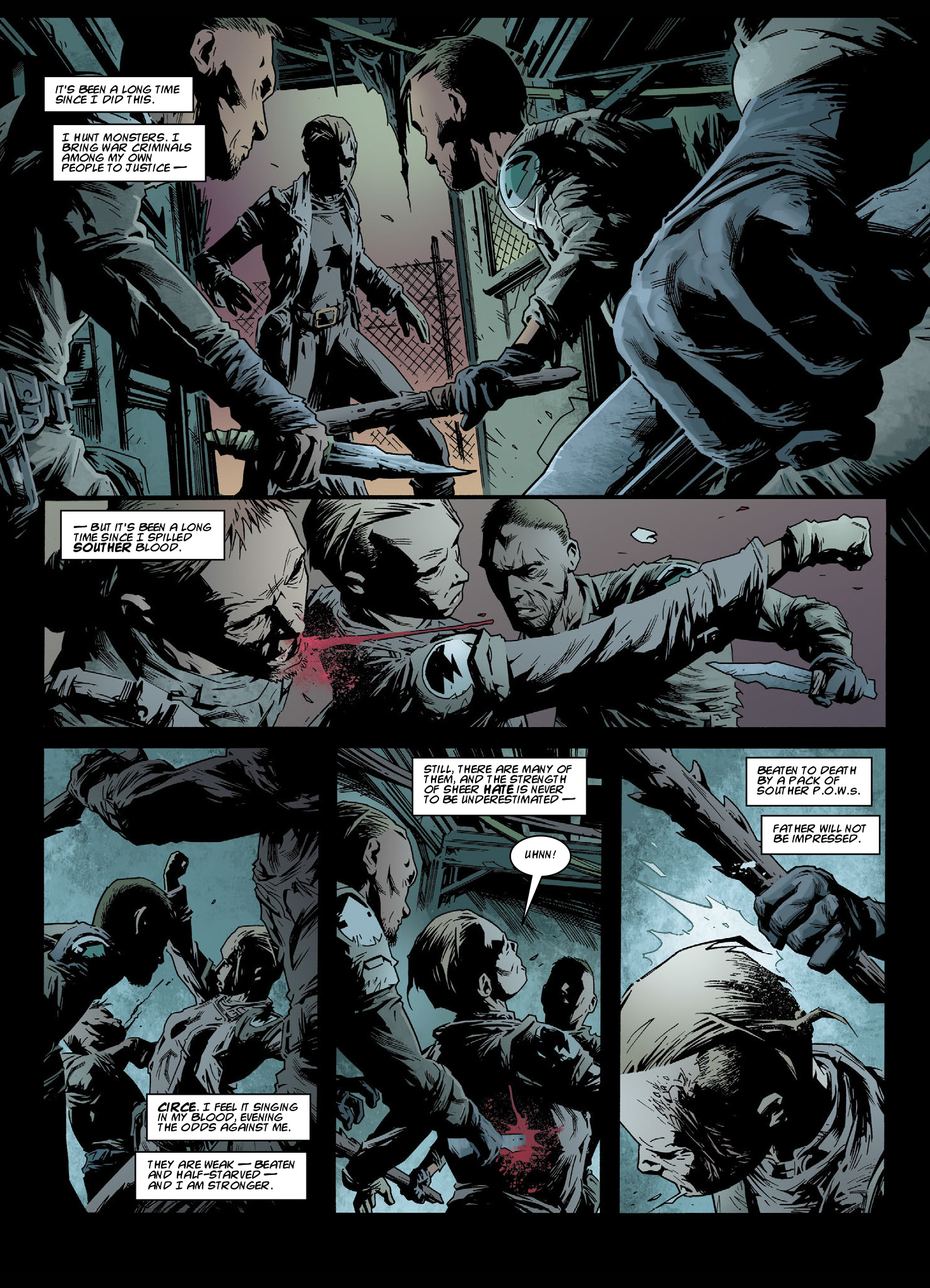 Read online Jaegir: Beasts Within comic -  Issue # TPB - 99