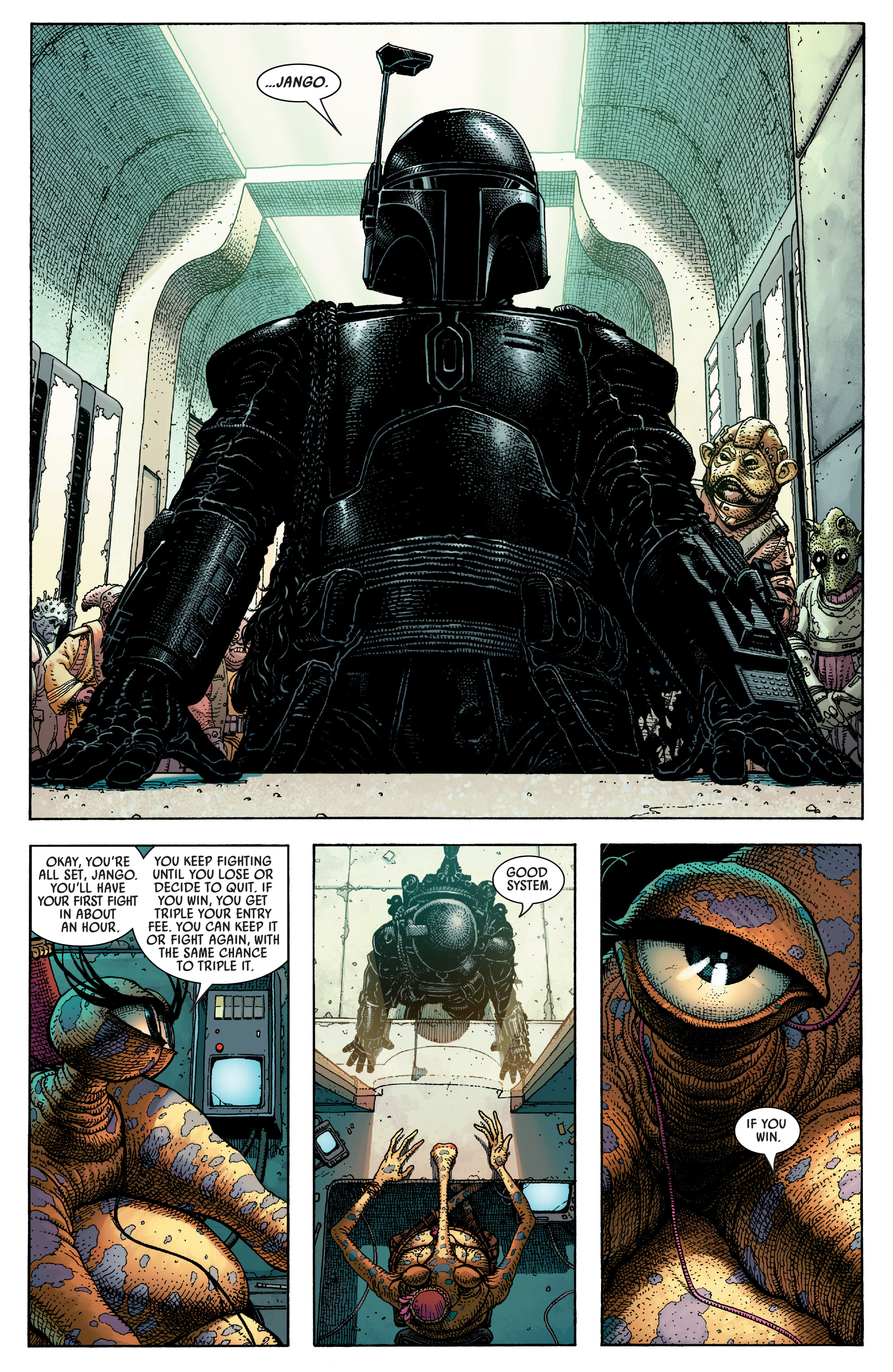 Read online Star Wars: War Of The Bounty Hunters Alpha comic -  Issue # _Director’s Cut - 11