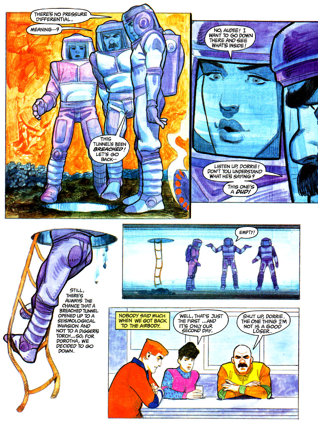 Read online Science Fiction Graphic Novel comic -  Issue #4 - 28