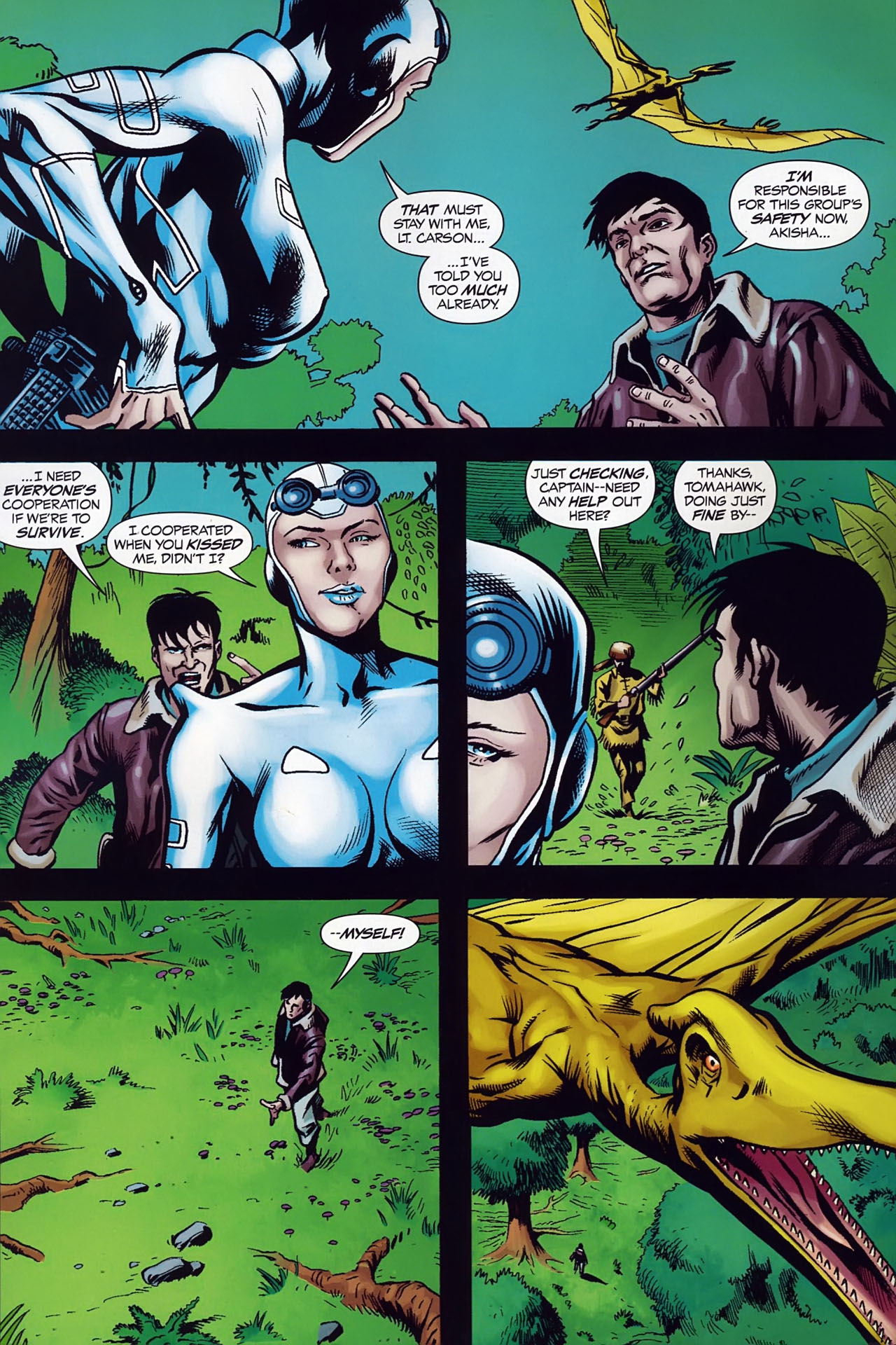 Read online The War That Time Forgot comic -  Issue #5 - 5