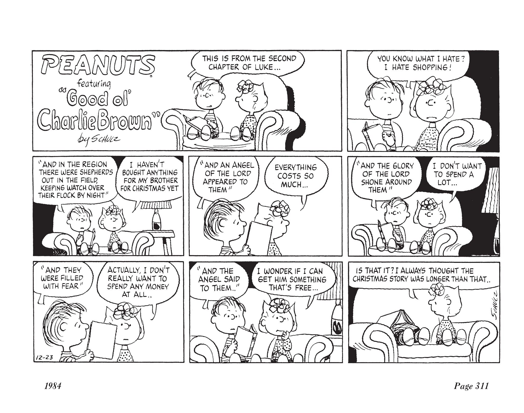 Read online The Complete Peanuts comic -  Issue # TPB 17 - 327