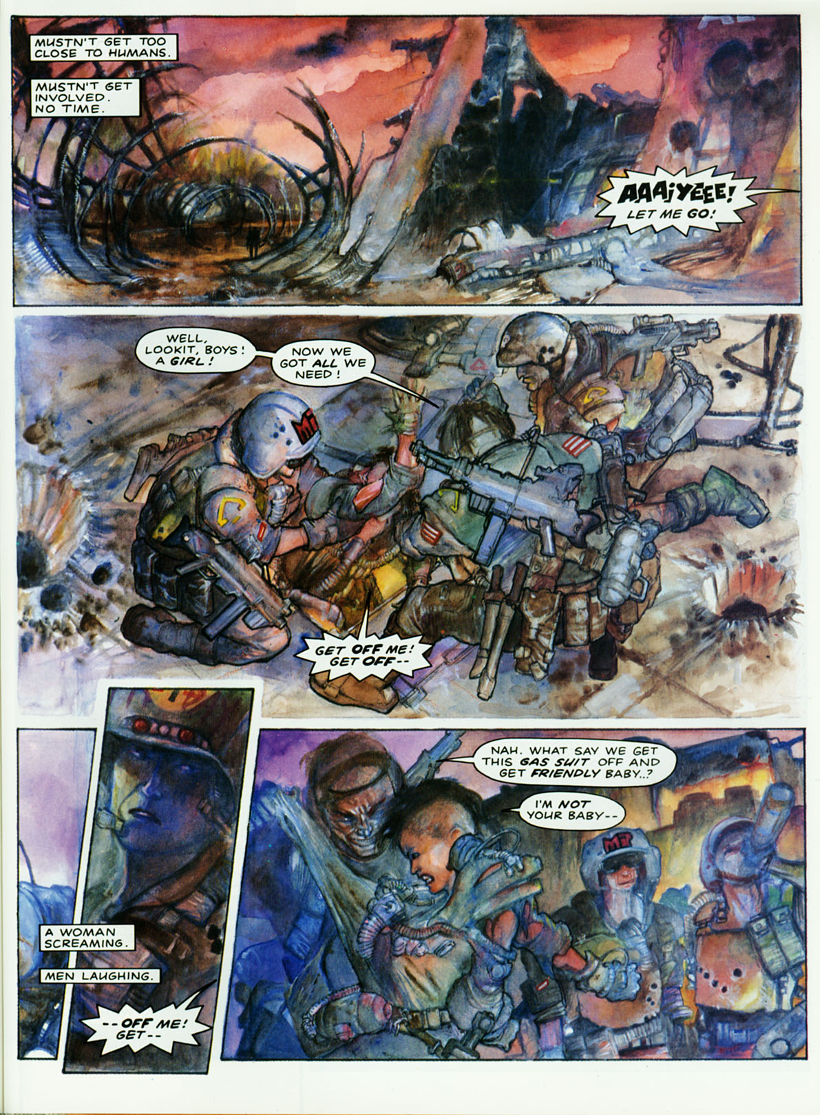 Read online Rogue Trooper: The War Machine comic -  Issue # TPB - 41