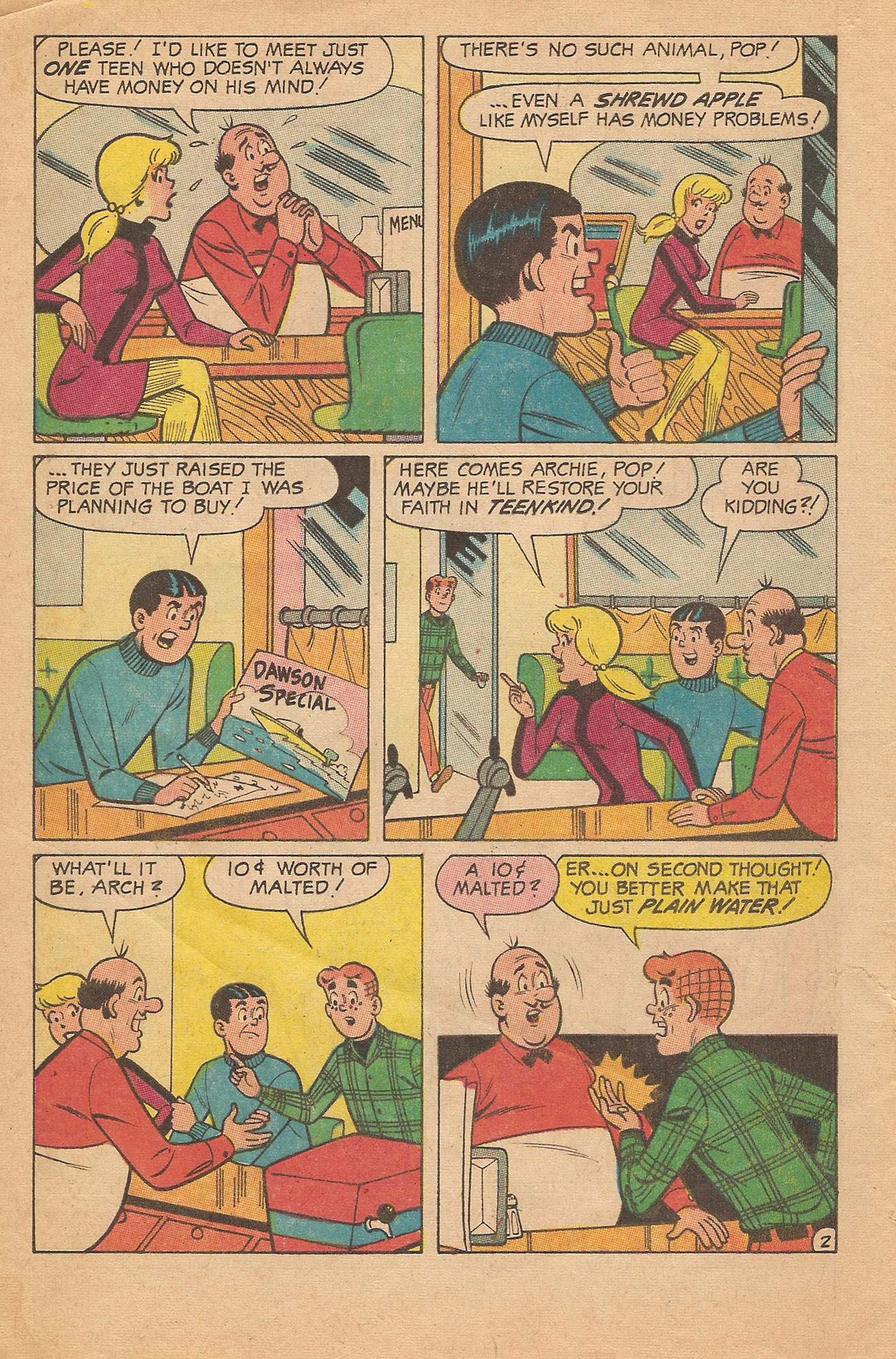 Read online Pep Comics comic -  Issue #219 - 4