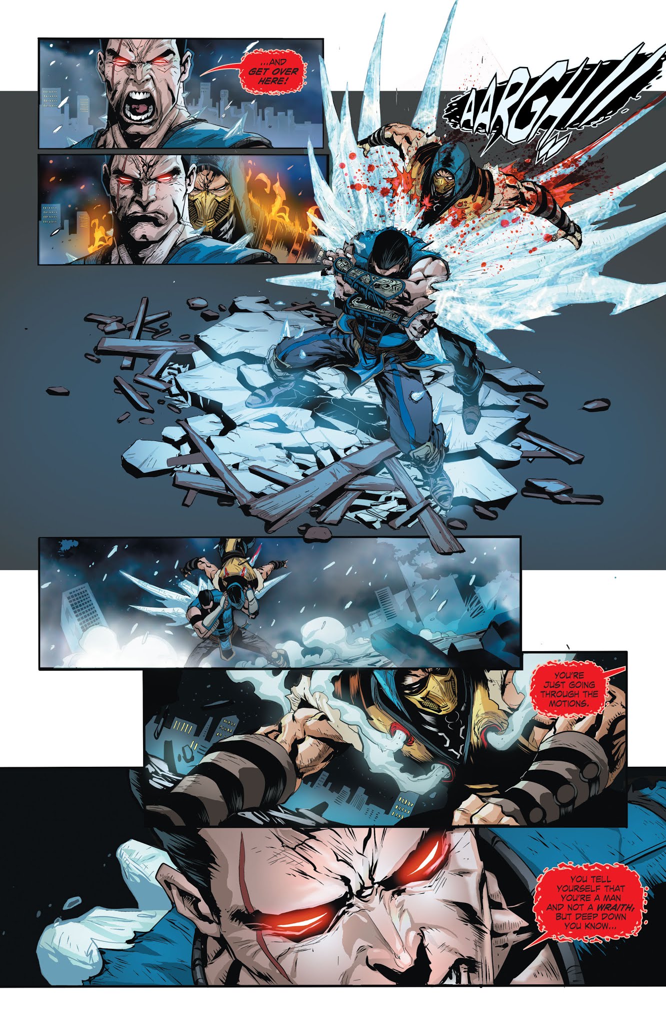 Read online Mortal Kombat X [I] comic -  Issue # _TPB 2 - 19