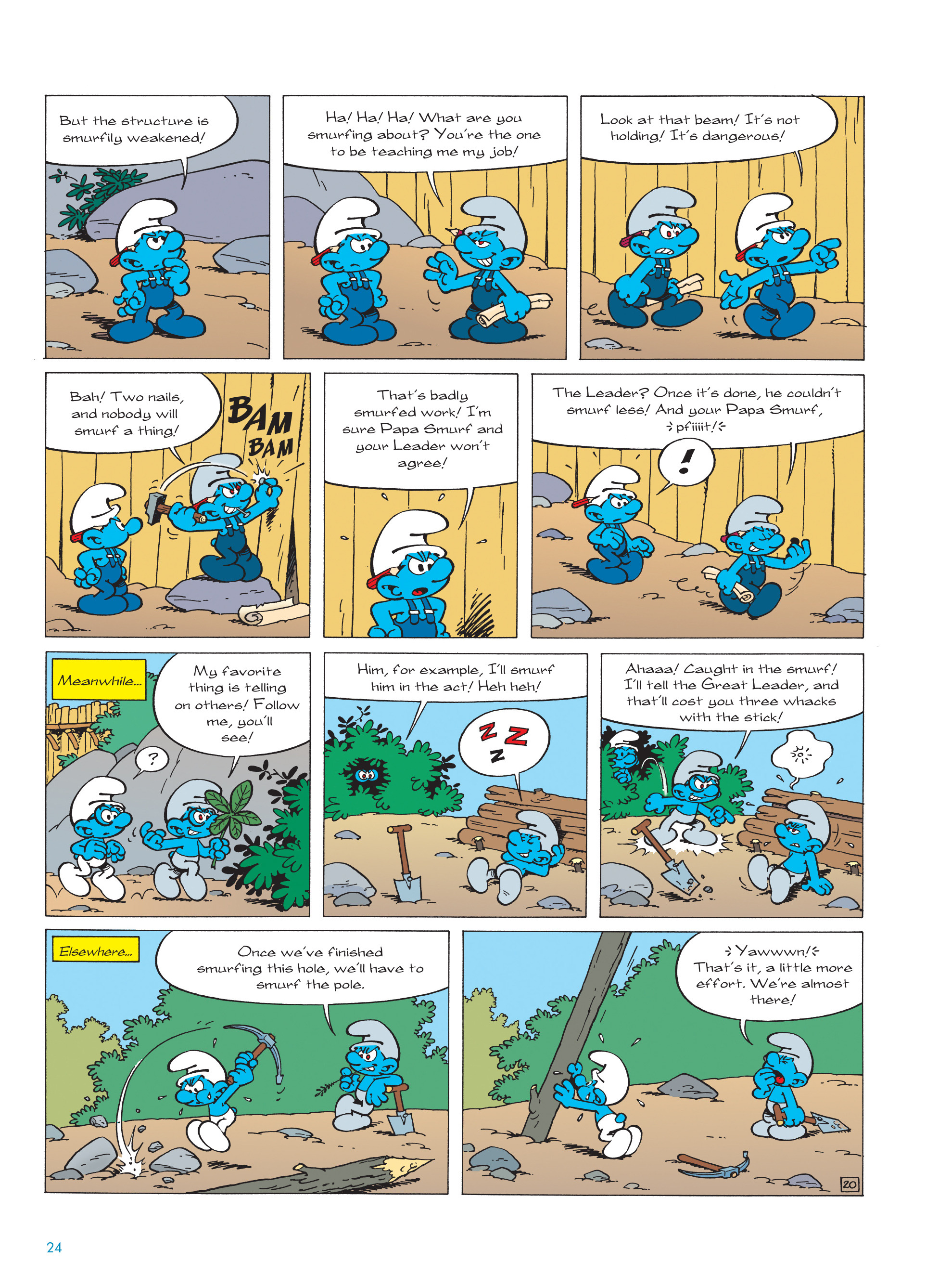 Read online The Smurfs comic -  Issue #22 - 25