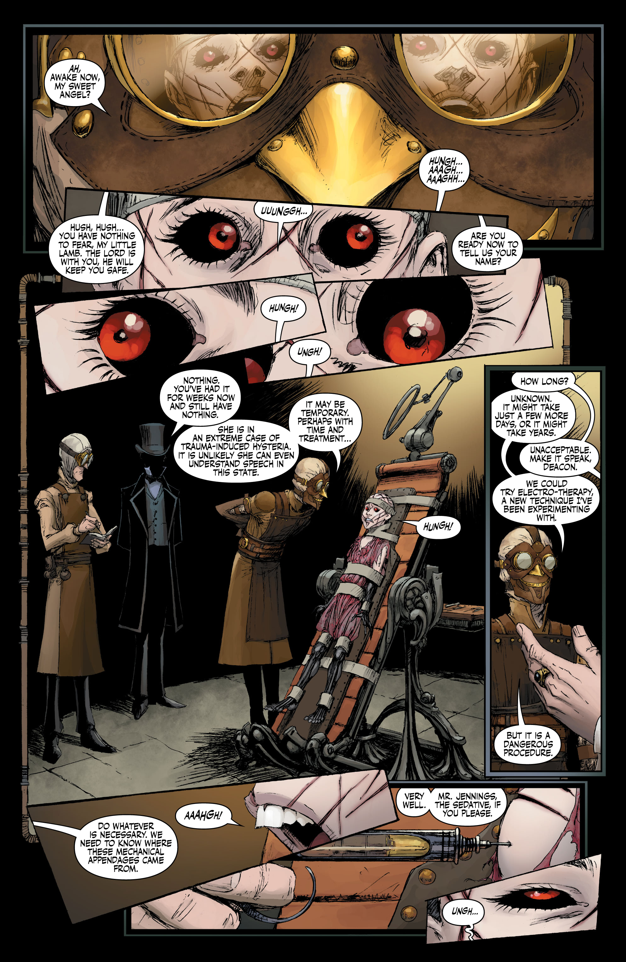 Read online Lady Mechanika: The Monster of The Ministry of Hell comic -  Issue #2 - 5
