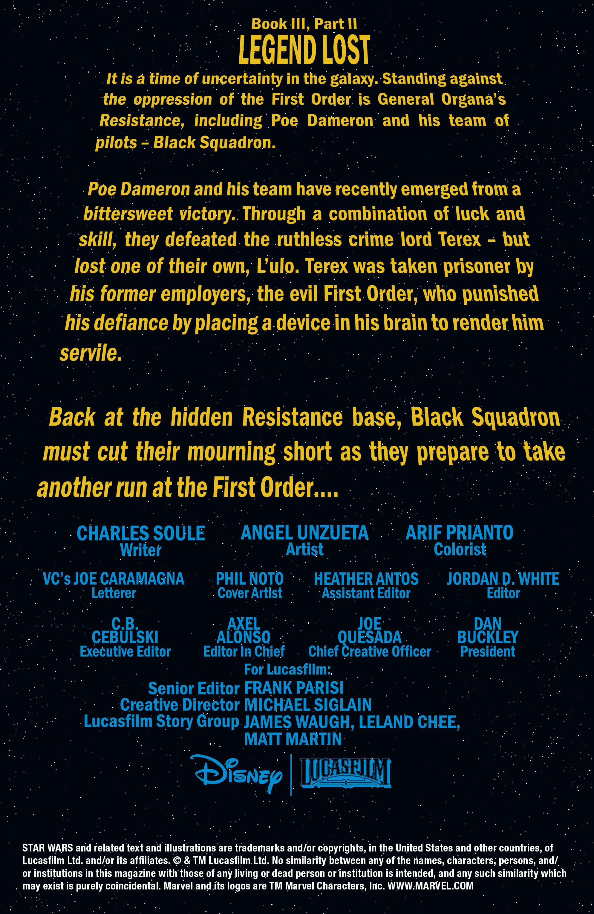 Read online Star Wars: Poe Dameron comic -  Issue #15 - 2