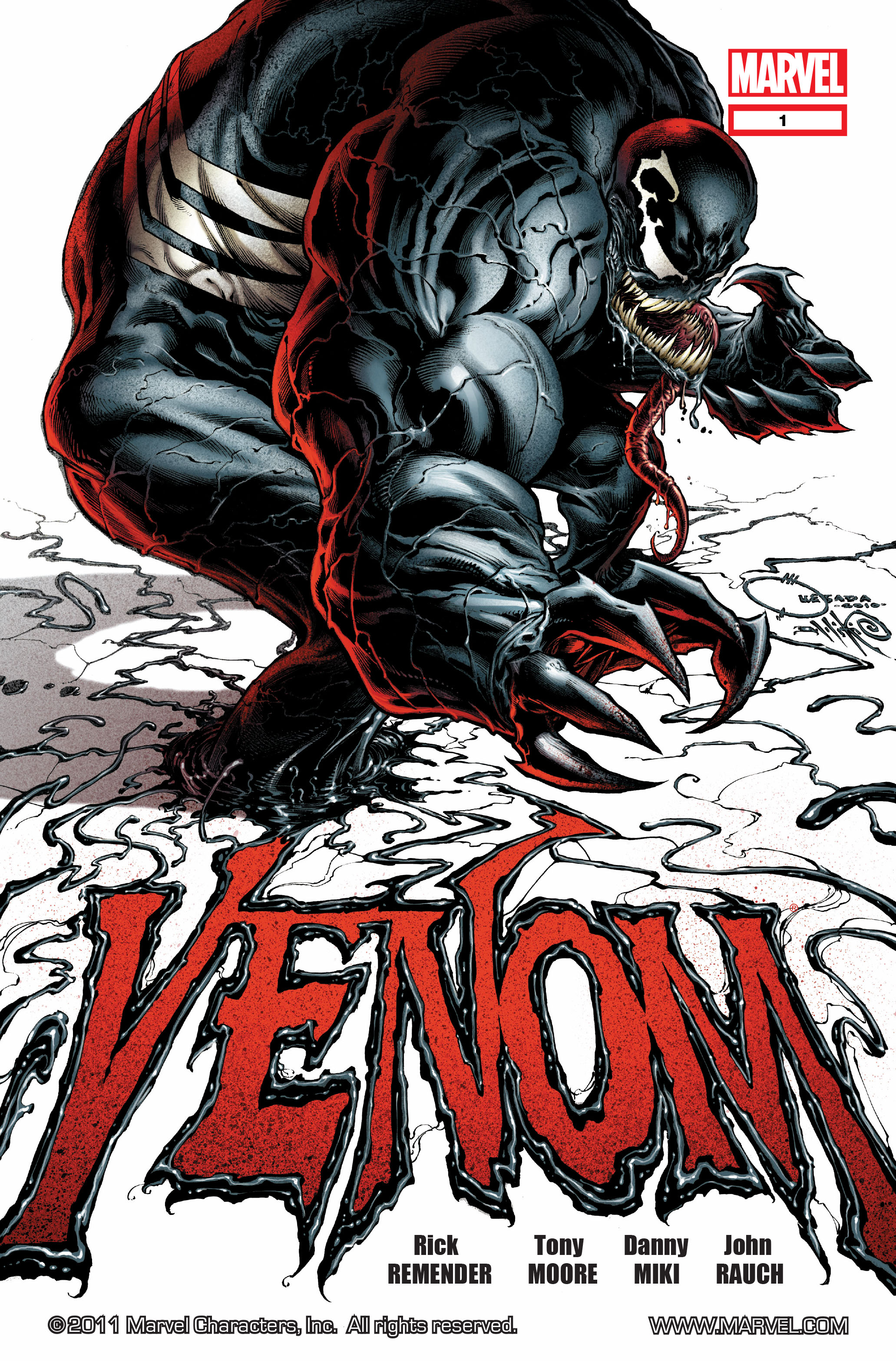 Read online Venom (2011) comic -  Issue #1 - 1