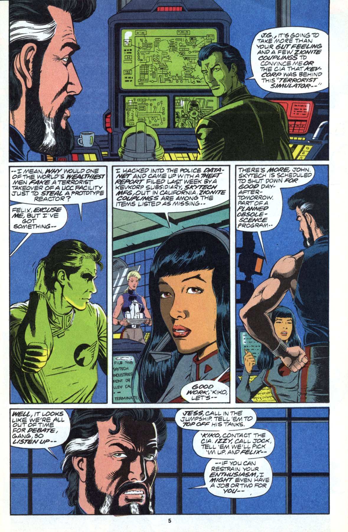 Read online Tomorrow Knights comic -  Issue #3 - 7