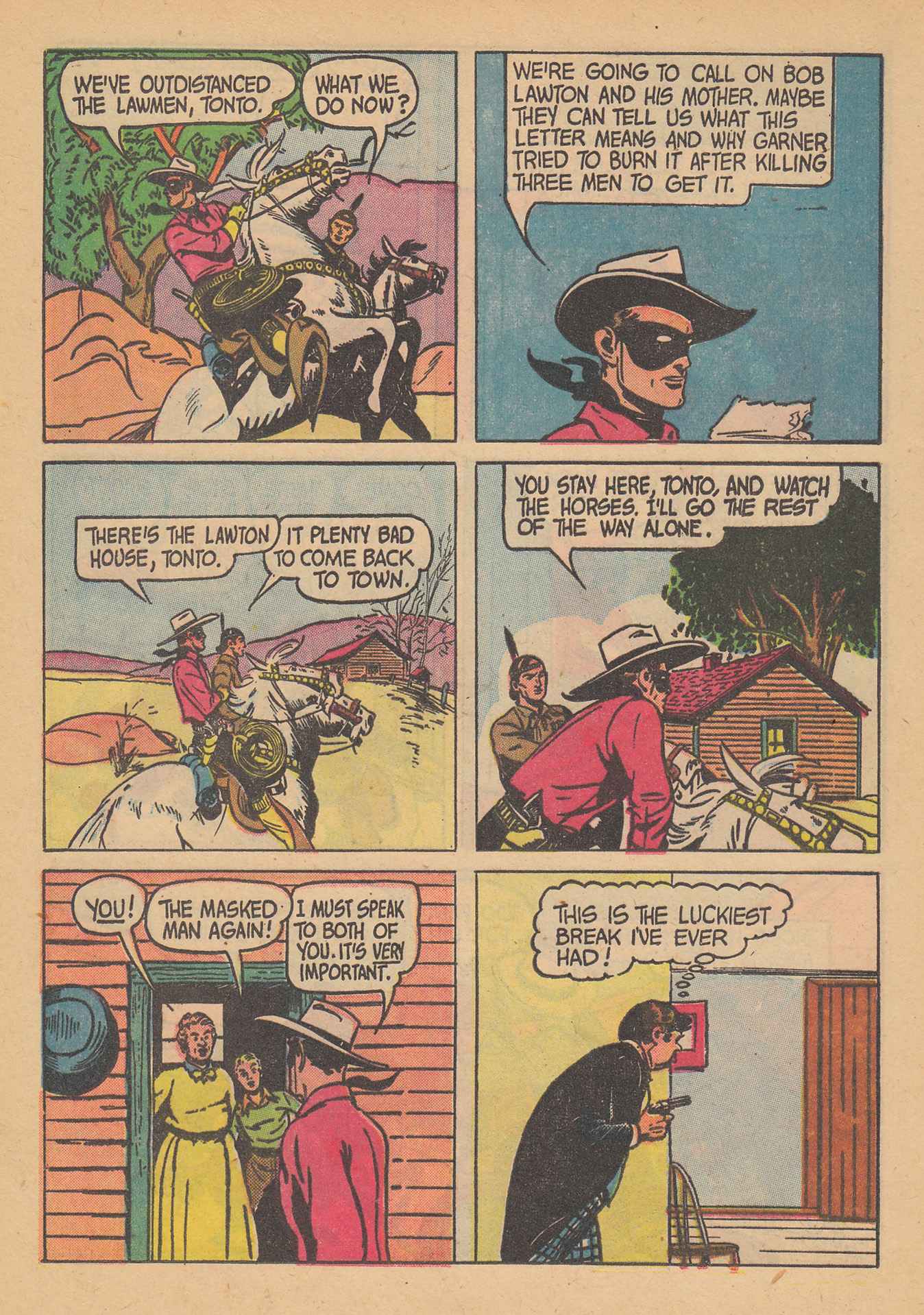 Read online The Lone Ranger (1948) comic -  Issue #20 - 28