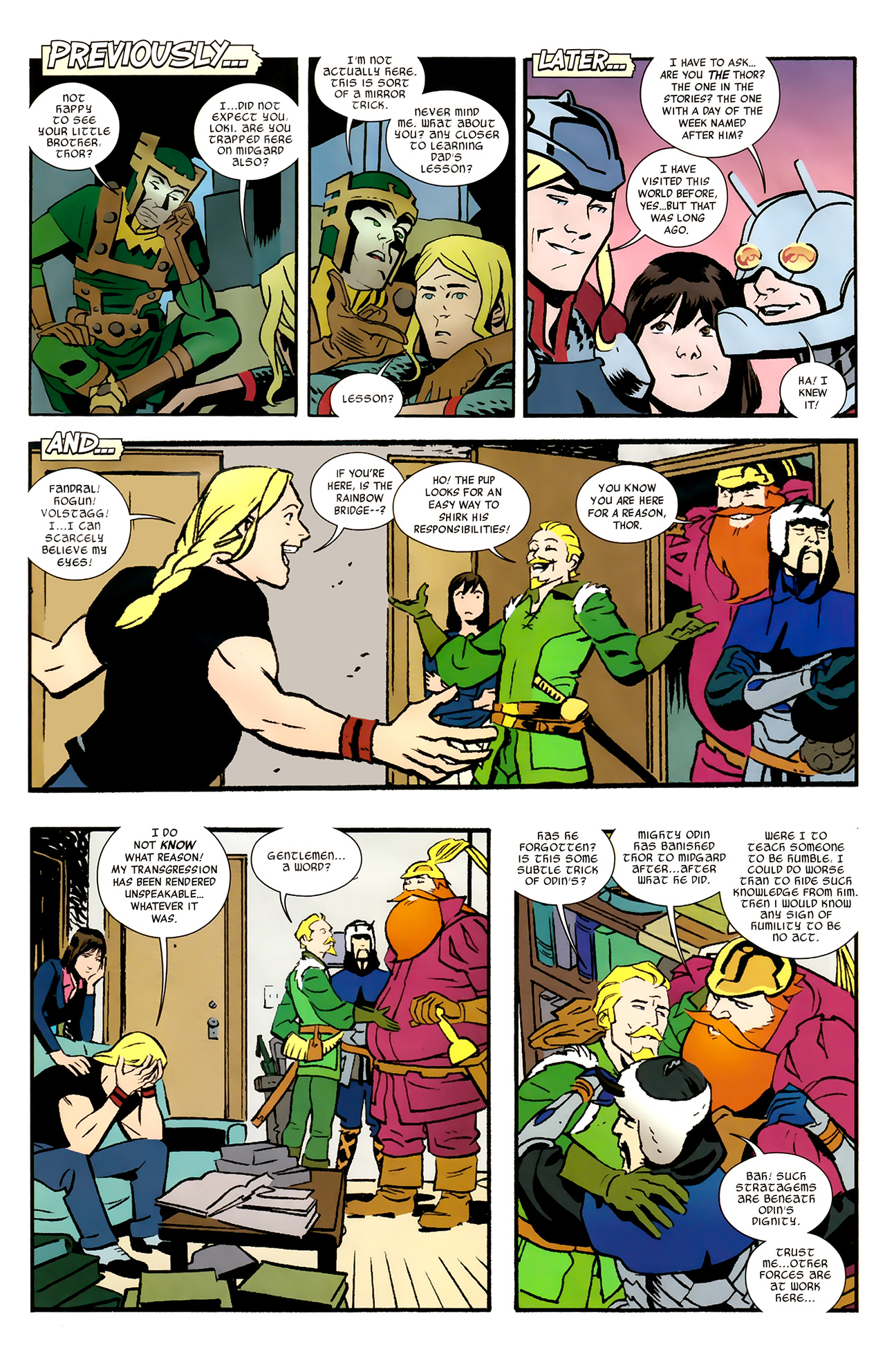 Read online Thor the Mighty Avenger comic -  Issue #5 - 2