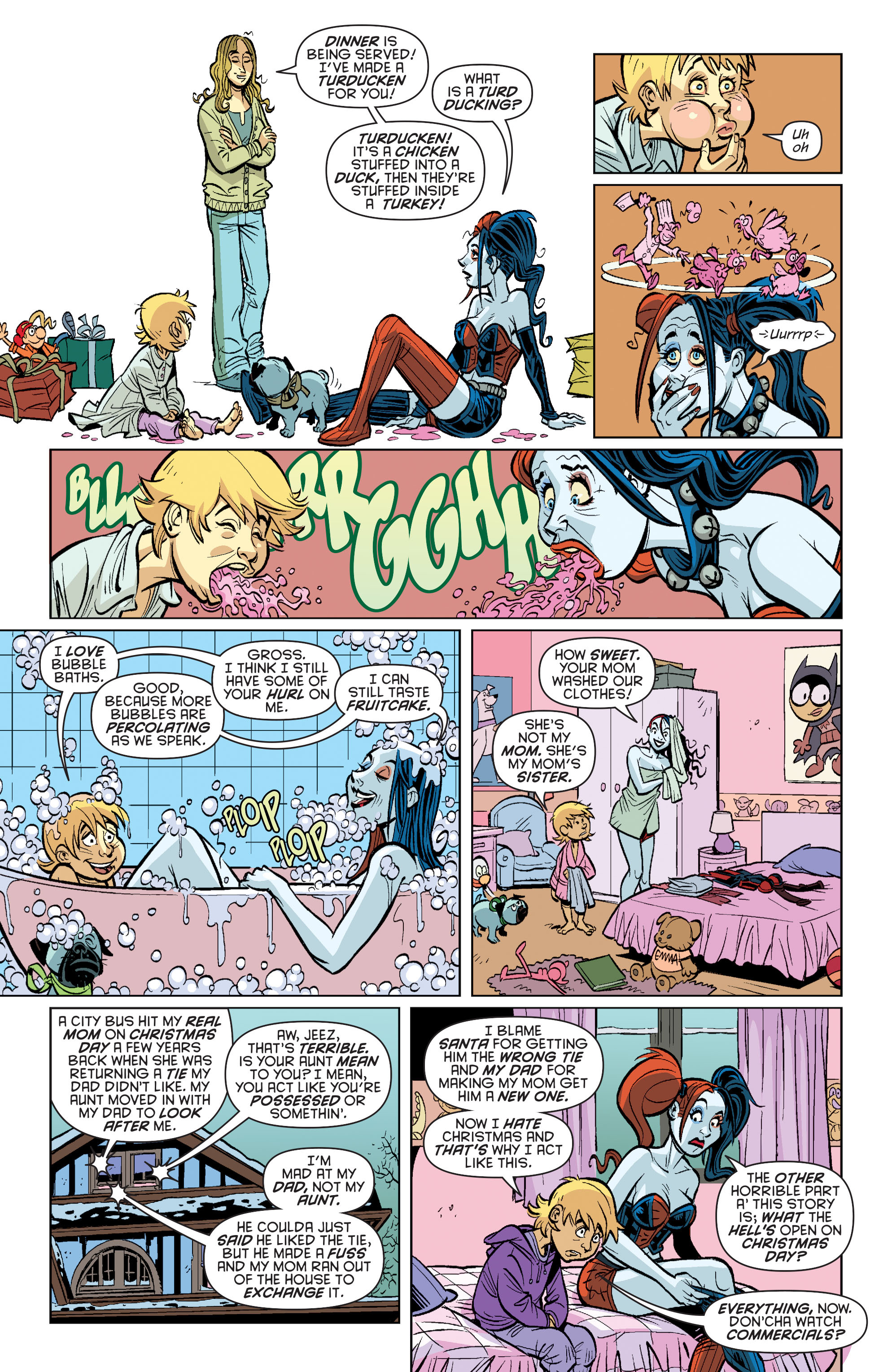 Read online Harley Quinn Holiday Special comic -  Issue # Full - 14