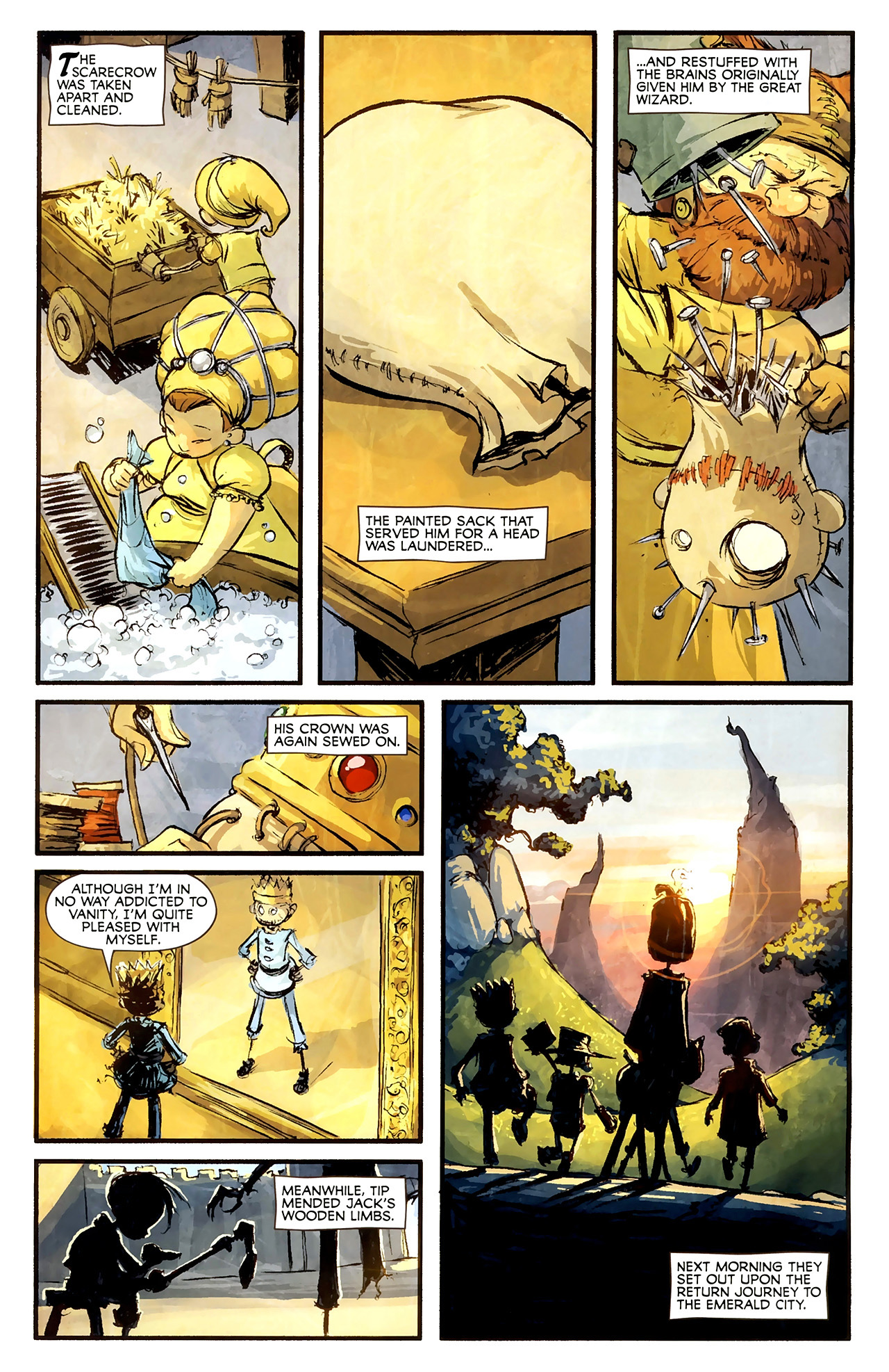 Read online The Marvelous Land of Oz comic -  Issue #4 - 8