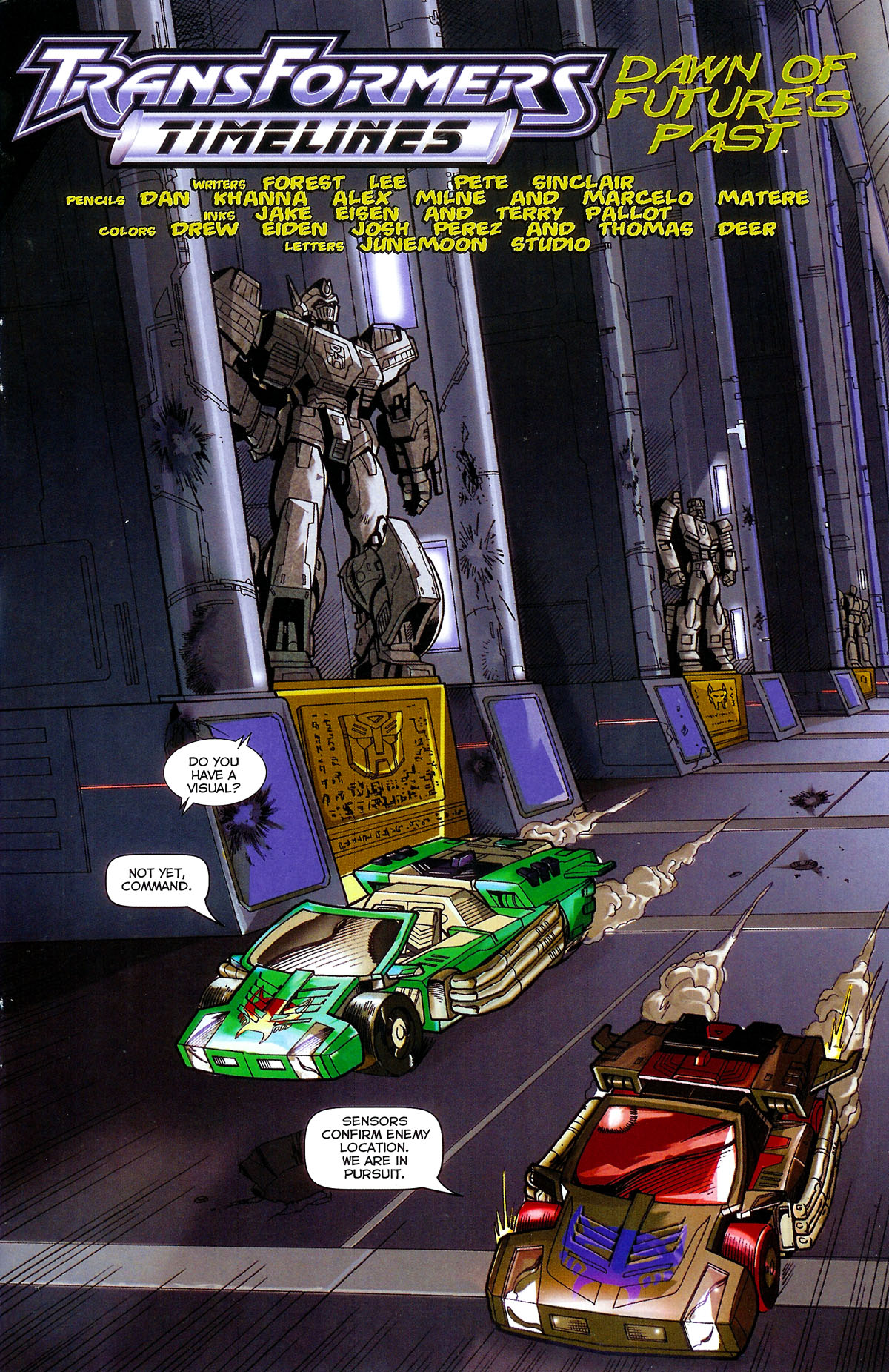 Read online Transformers: Timelines comic -  Issue #1 - 3