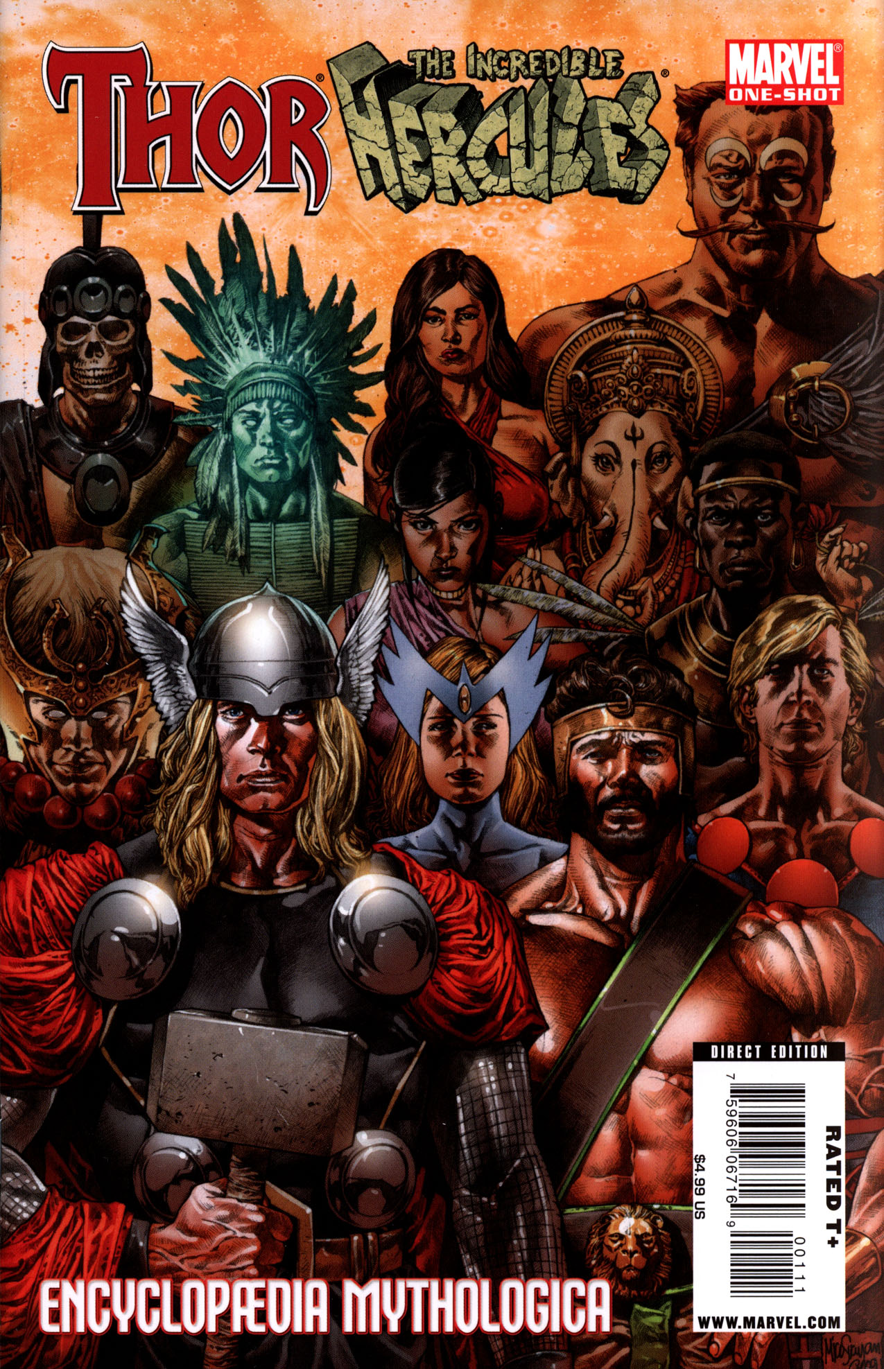 Read online Thor & Hercules: Encyclopaedia Mythologica comic -  Issue # Full - 1