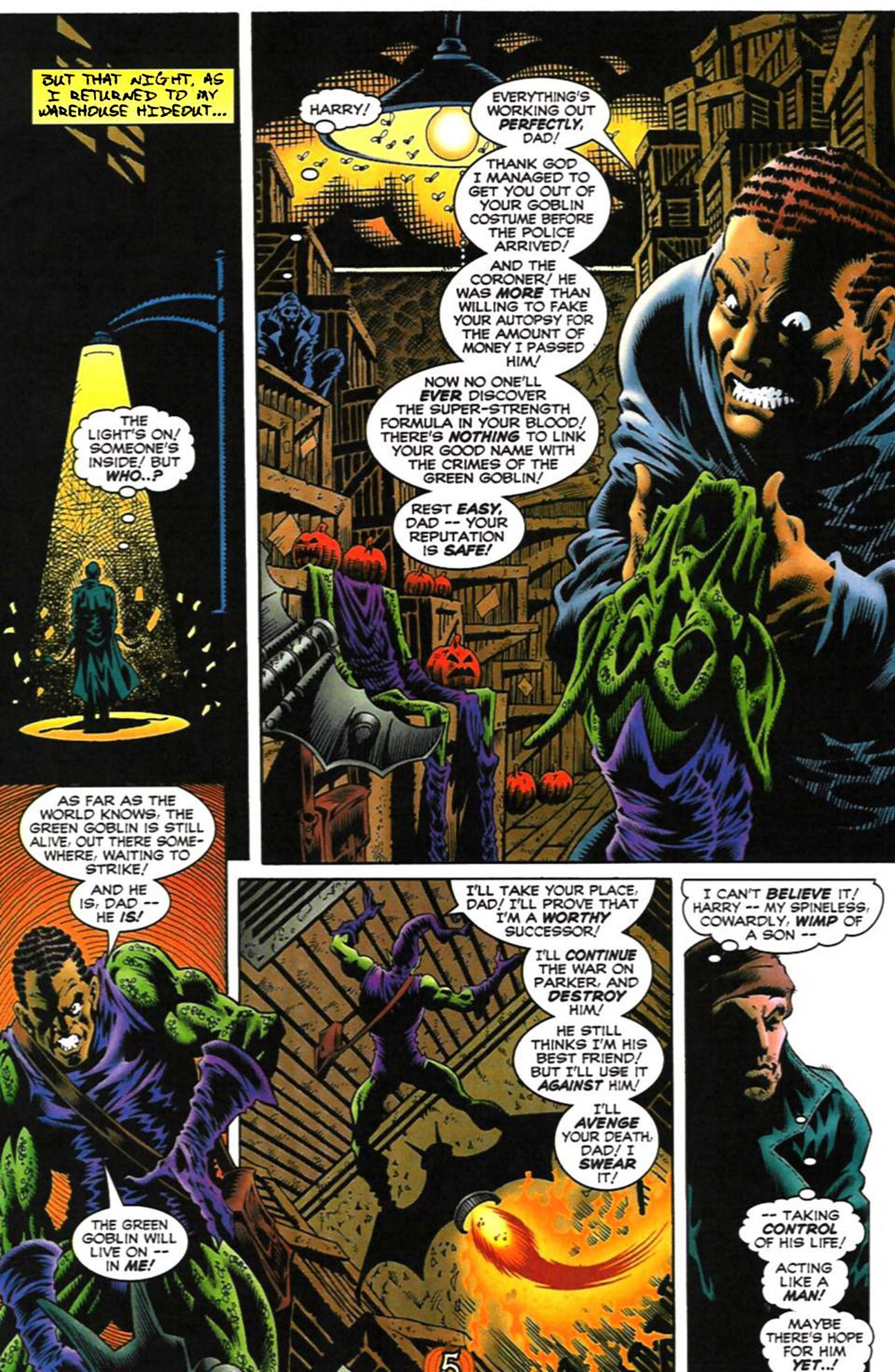 Read online Spider-Man: The Osborn Journal comic -  Issue # Full - 7