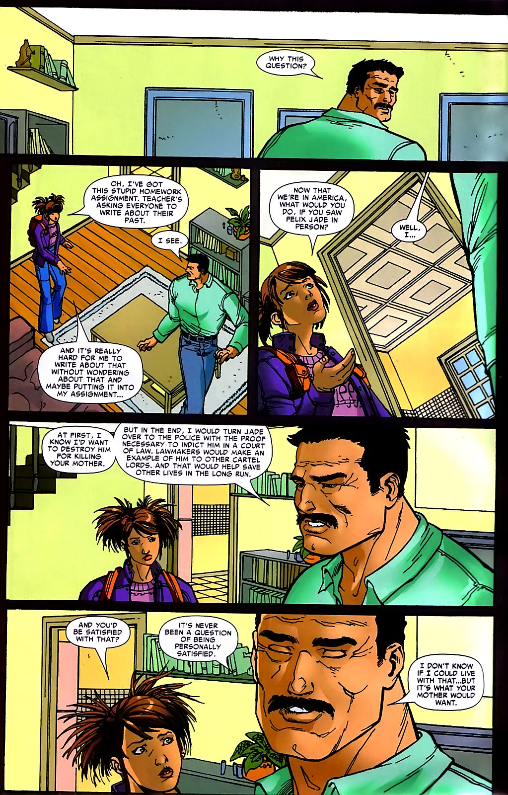 Read online Araña: Heart of the Spider comic -  Issue #10 - 12