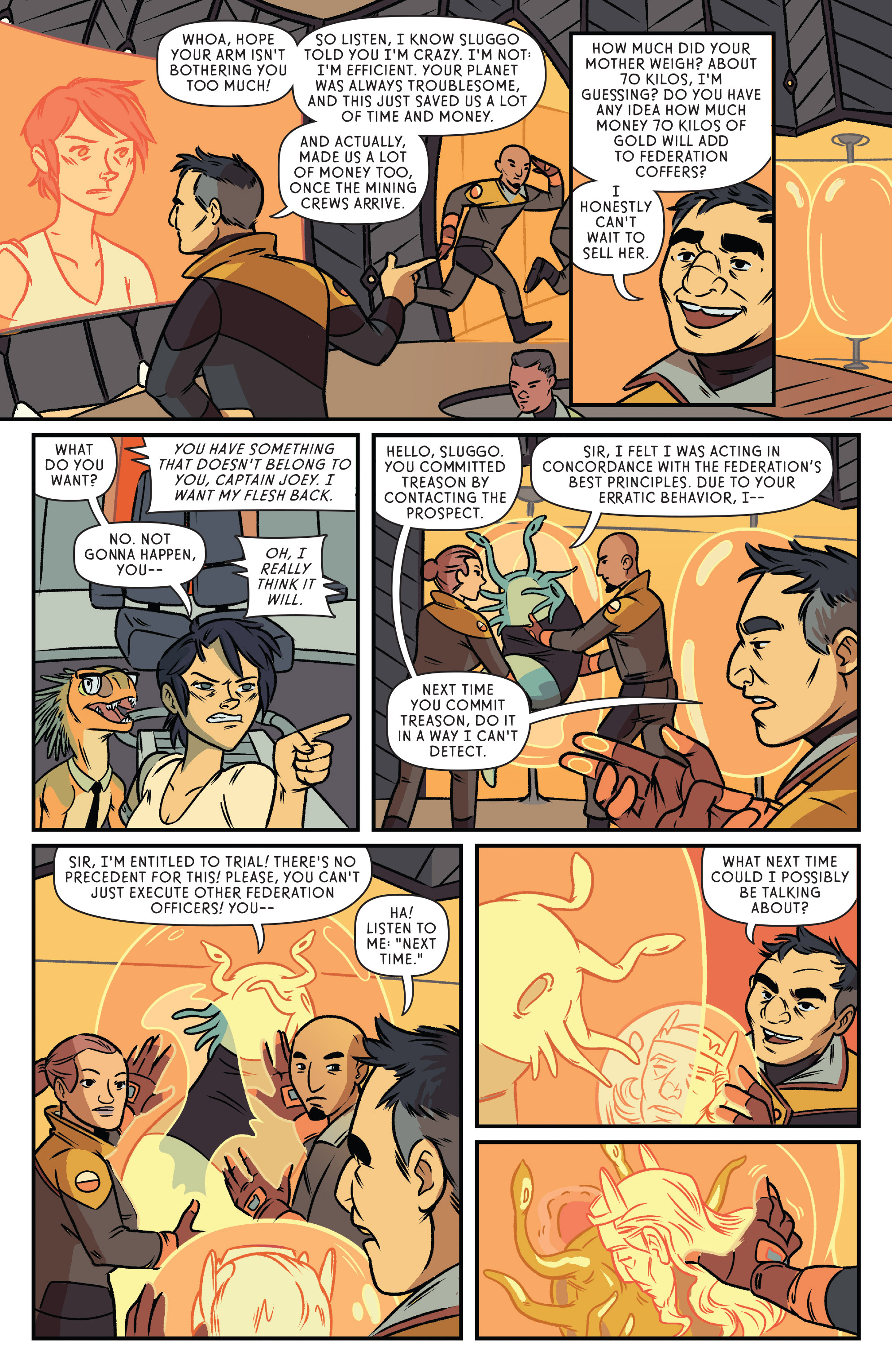 Read online The Midas Flesh comic -  Issue #6 - 11