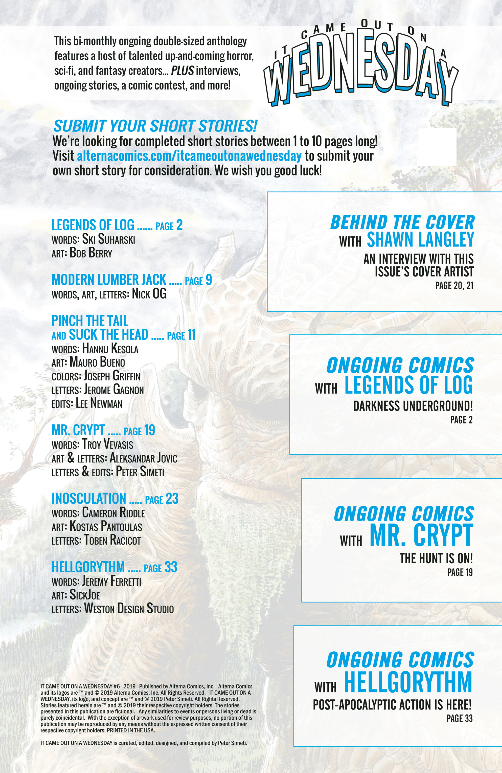 Read online It Came Out on a Wednesday comic -  Issue #6 - 2