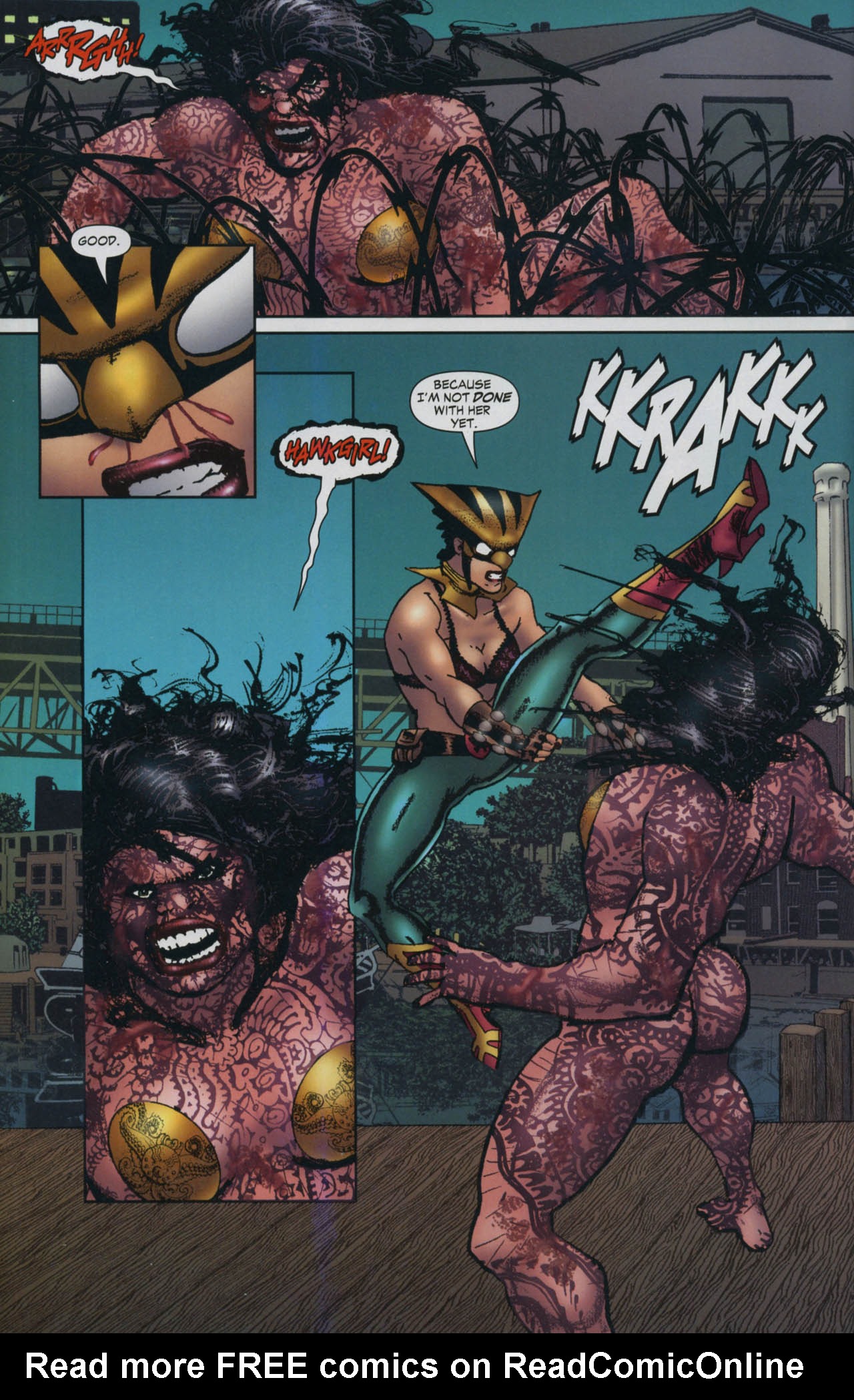 Read online Hawkgirl comic -  Issue #54 - 3