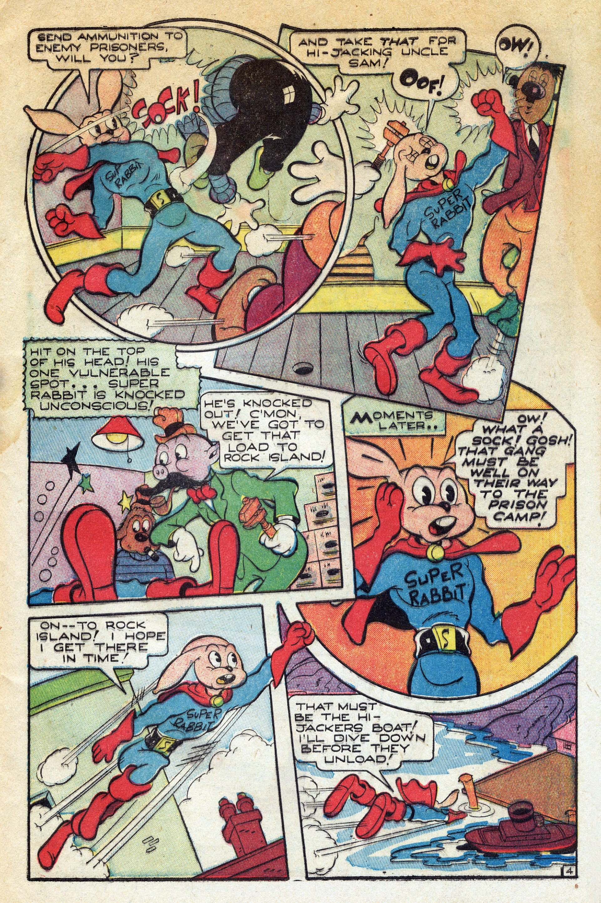 Read online Super Rabbit comic -  Issue #4 - 29